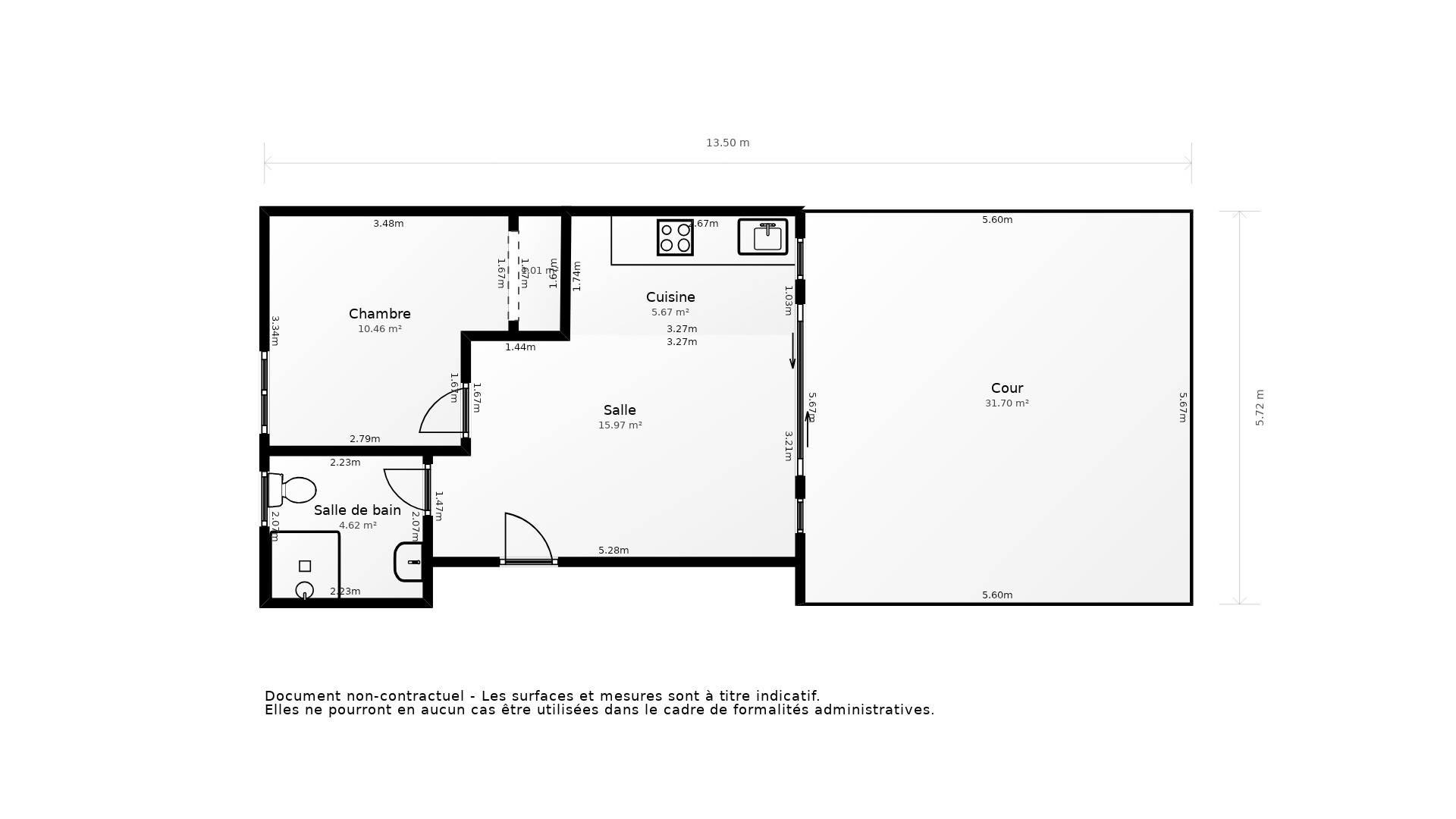 Vente Appartement PLOEMEUR - 2 pièces - 35 m² - (56270)