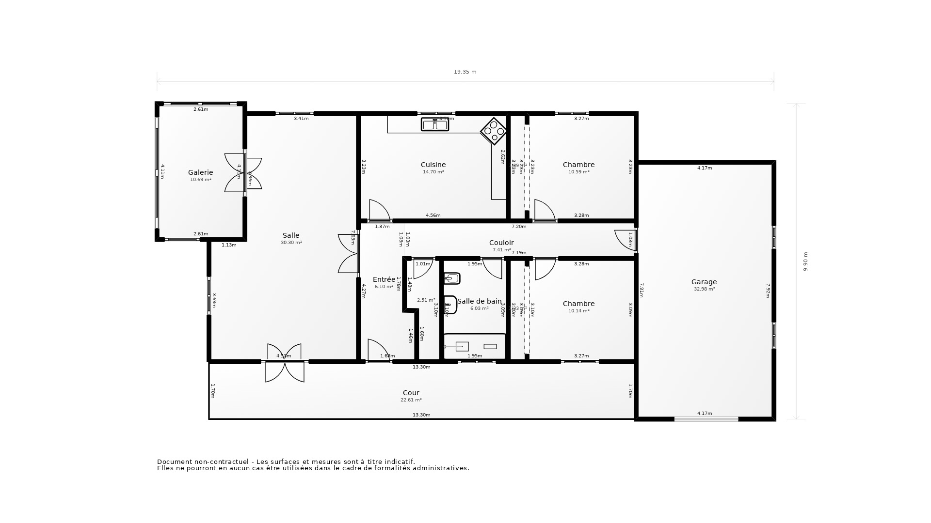 Vente Maison ST JEAN DE FOS - 3 pièces - 90 m² - (34150)