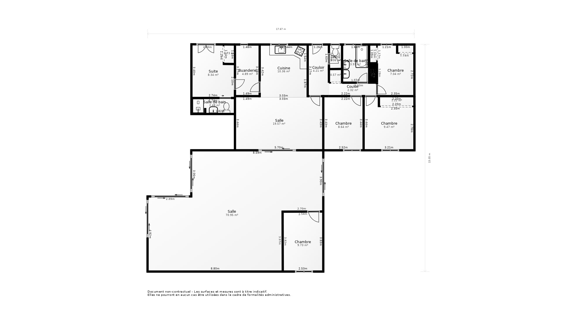 Vente Maison FRONTENAC - 7 pièces - 185 m² - (33760)