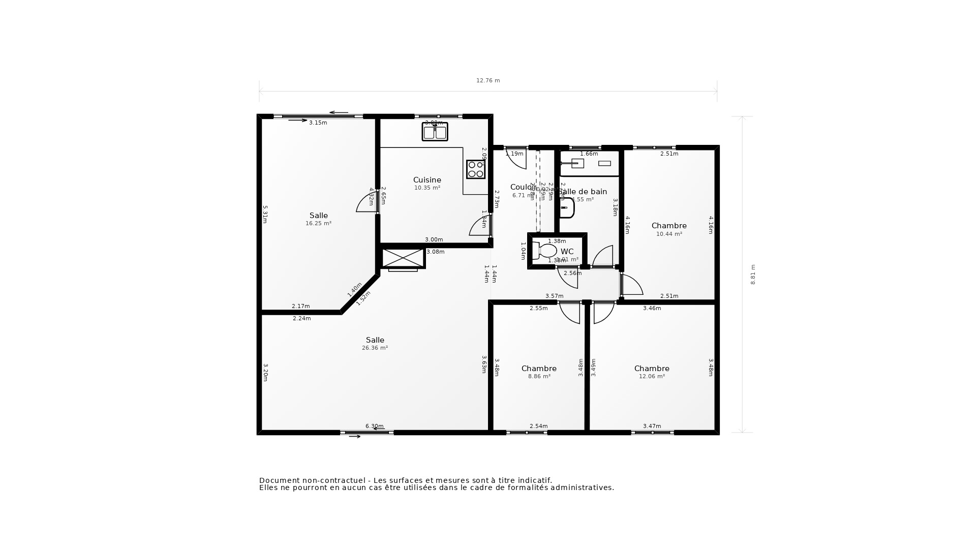 Vente Maison POMPIGNAC - 4 pièces - 95 m² - (33370)