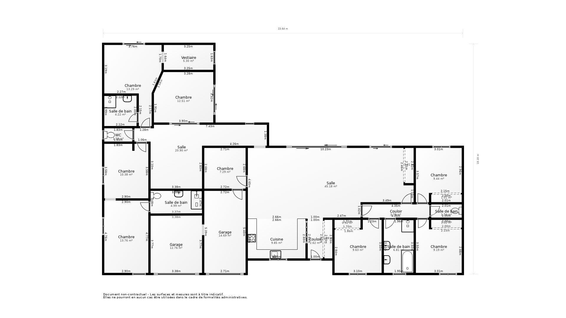 Vente Maison LA FORCE - 8 pièces - 202 m² - (24130)