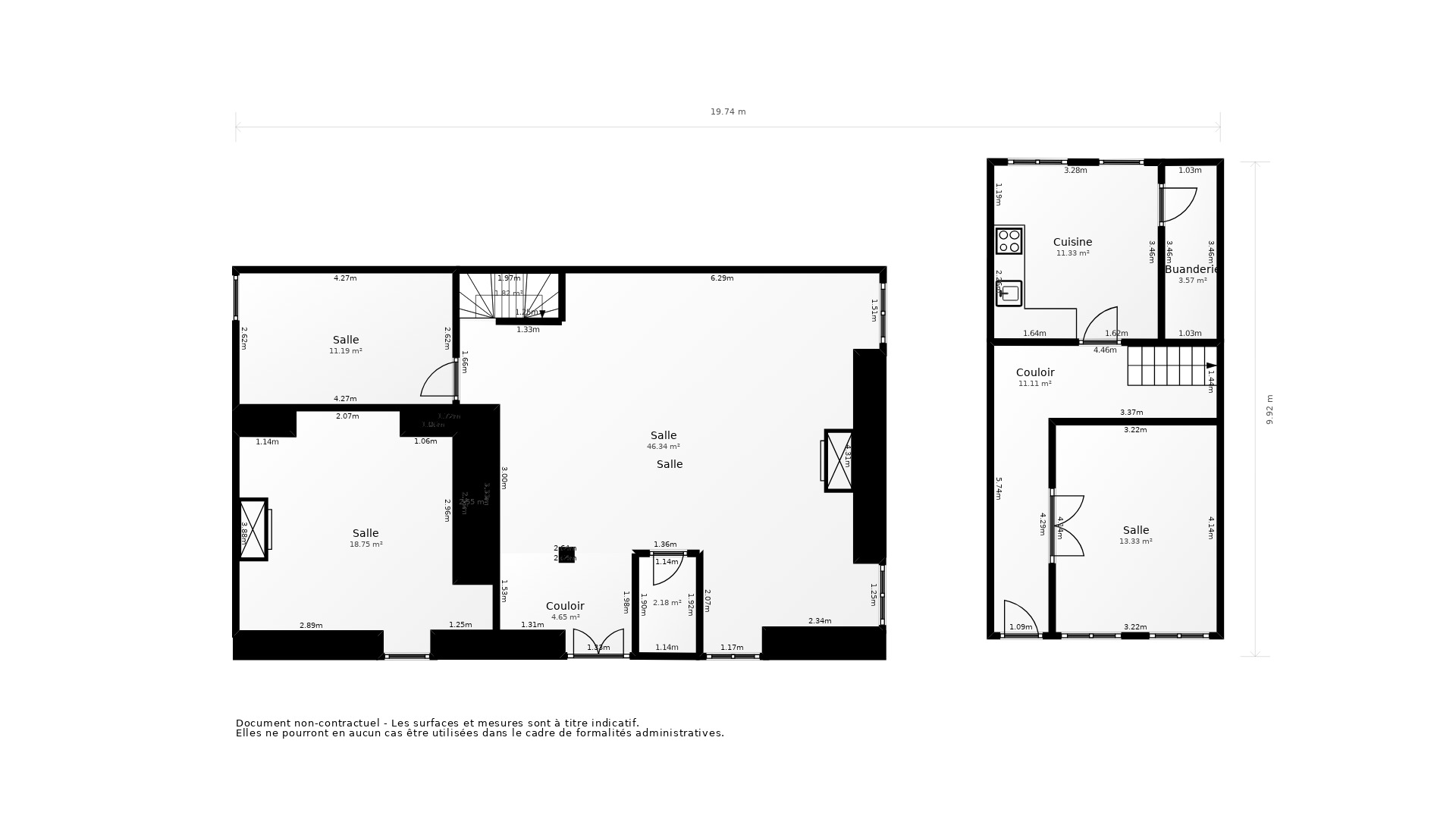 Vente Maison PERIGNAC - 10 pièces - 246 m² - (17800)