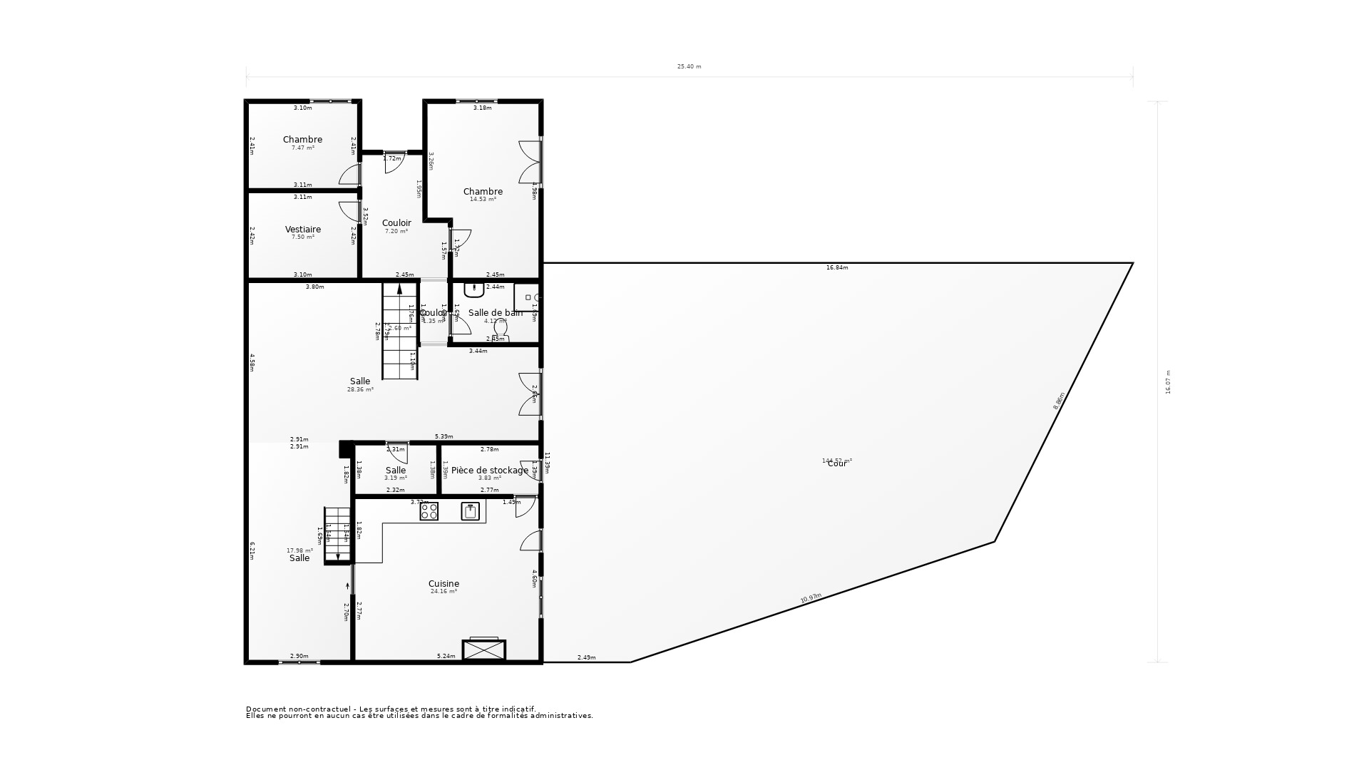Vente Maison PARCOUL CHENAUD - 5 pièces - 198 m² - (24410)