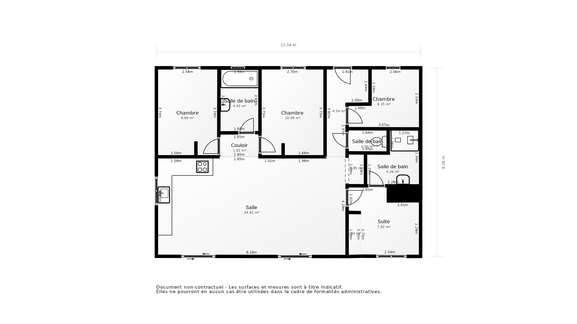 Vente Maison CASTELNAU DE MEDOC - 4 pièces - 90 m² - (33480)