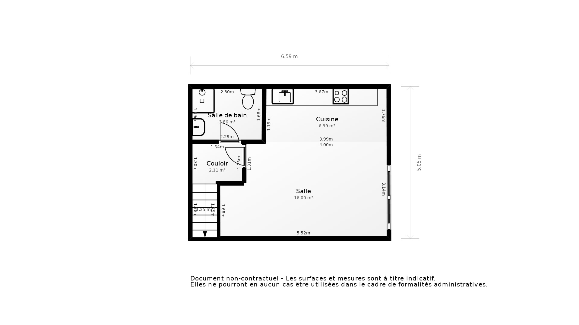 Vente Appartement LACANAU - 3 pièces - 60 m² - (33680)