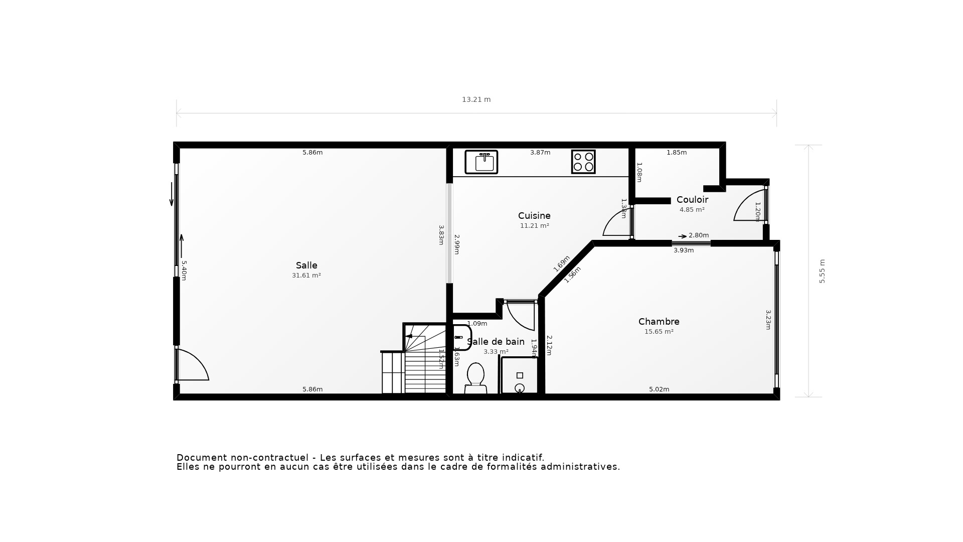Vente Maison BRUGES - 4 pièces - 107 m² - (33520)