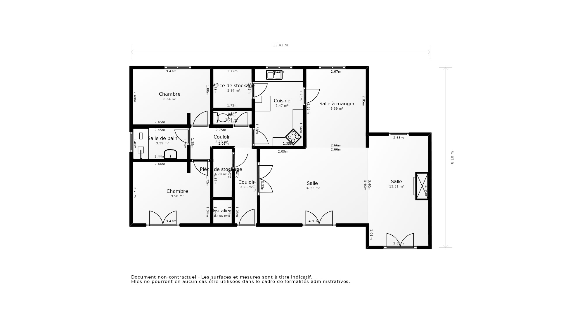 Vente Maison FLEURY - 6 pièces - 121 m² - (60240)