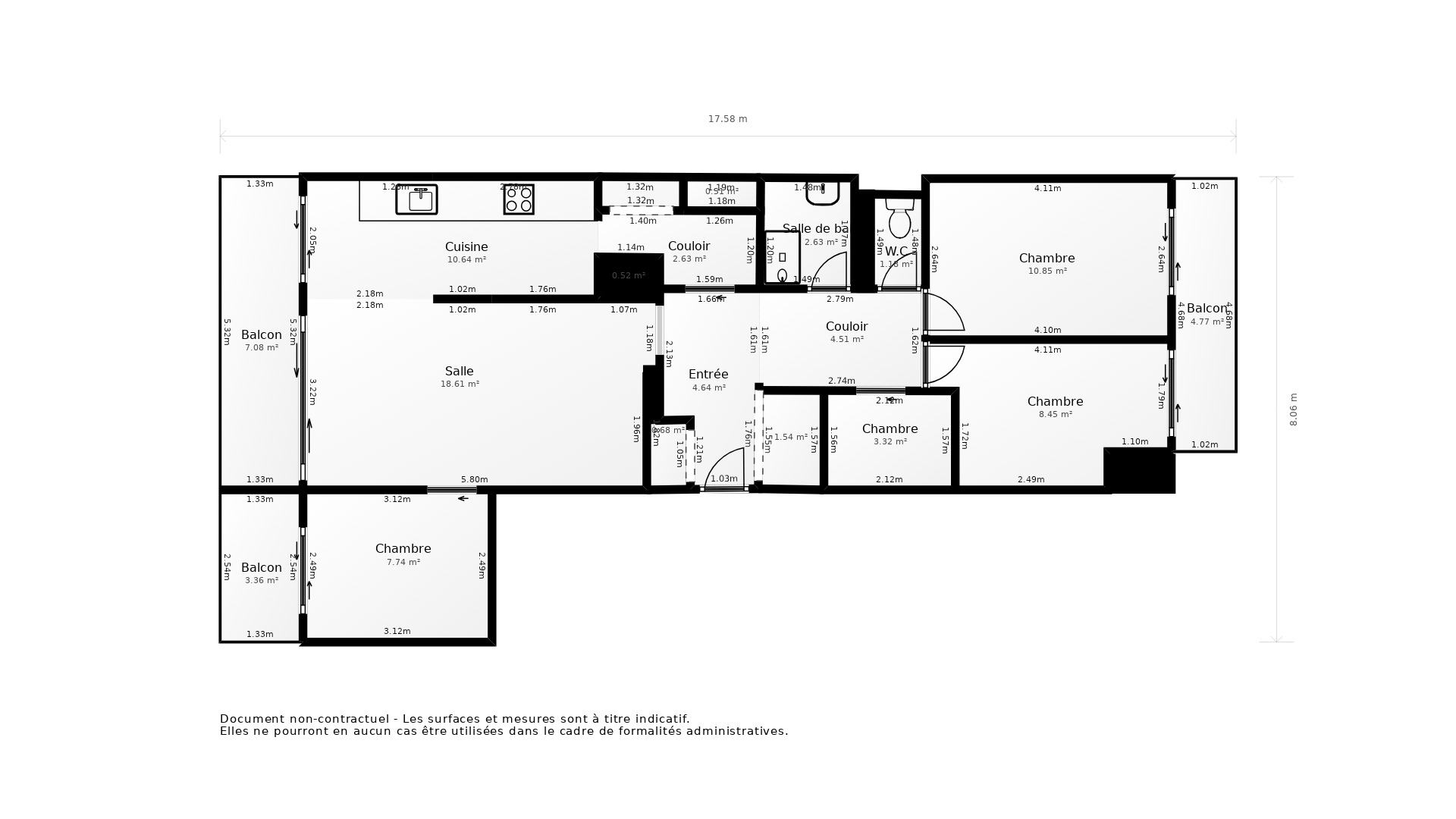 Vente Appartement LYON 09 - 4 pièces - 83 m² - (69009)