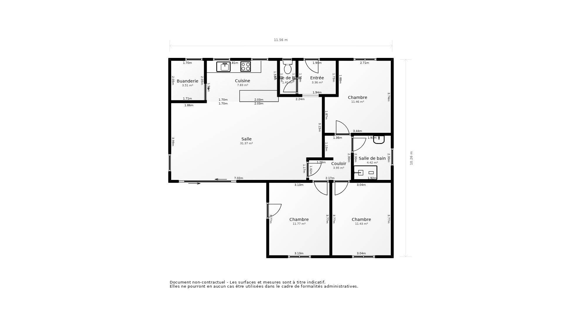 Vente Maison VAL DE VIRVEE - 4 pièces - 95 m² - (33240)