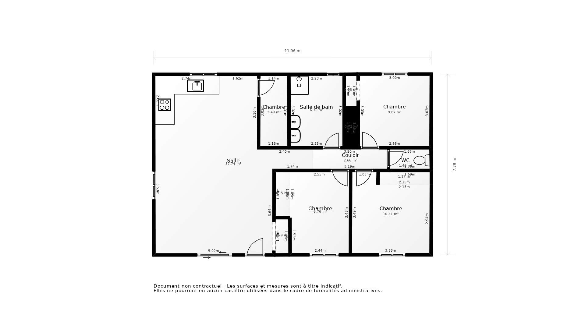 Vente Maison LE TUZAN - 4 pièces - 88 m² - (33125)