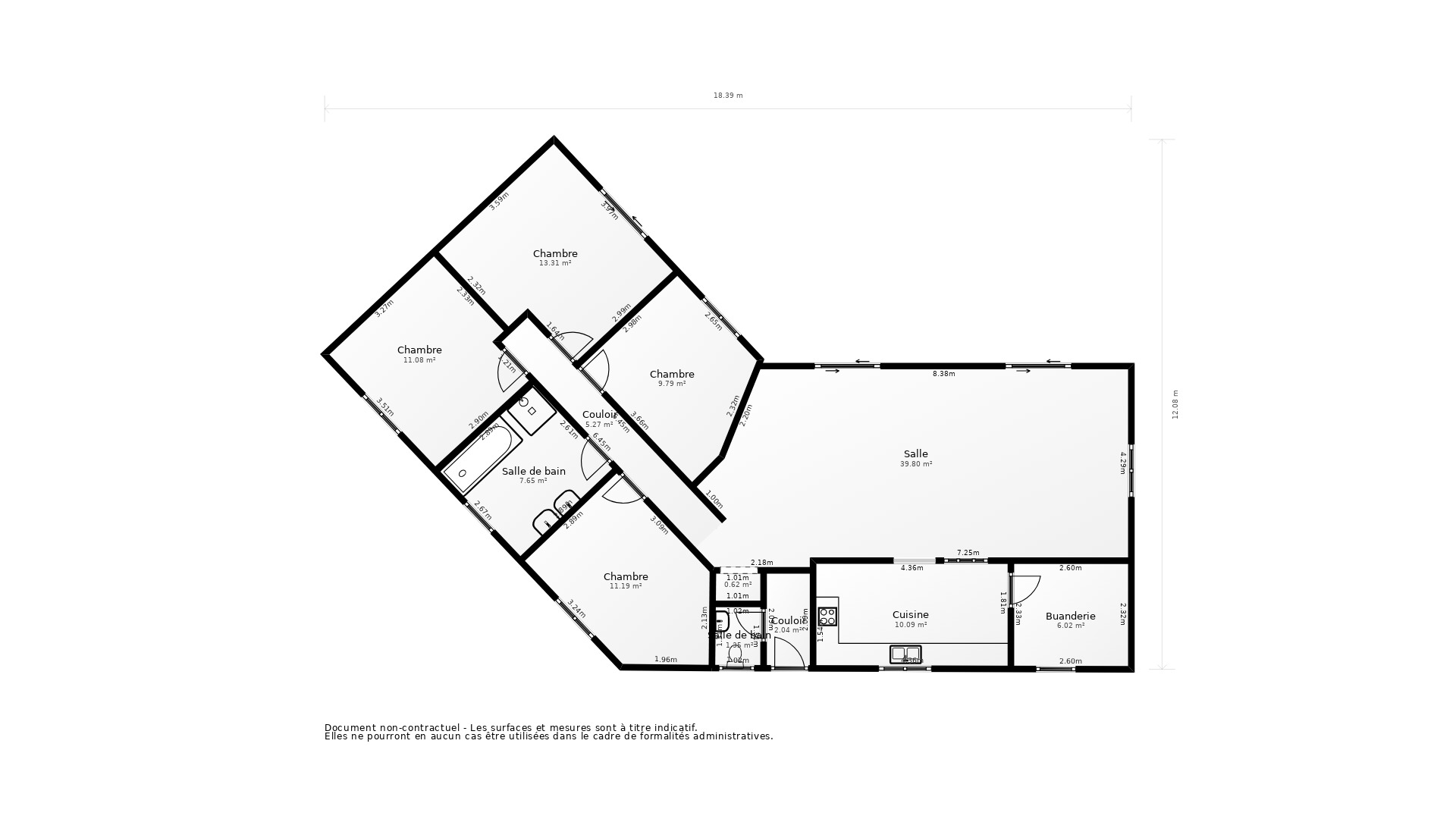 Vente Maison CARIGNAN DE BORDEAUX - 5 pièces - 121 m² - (33360)