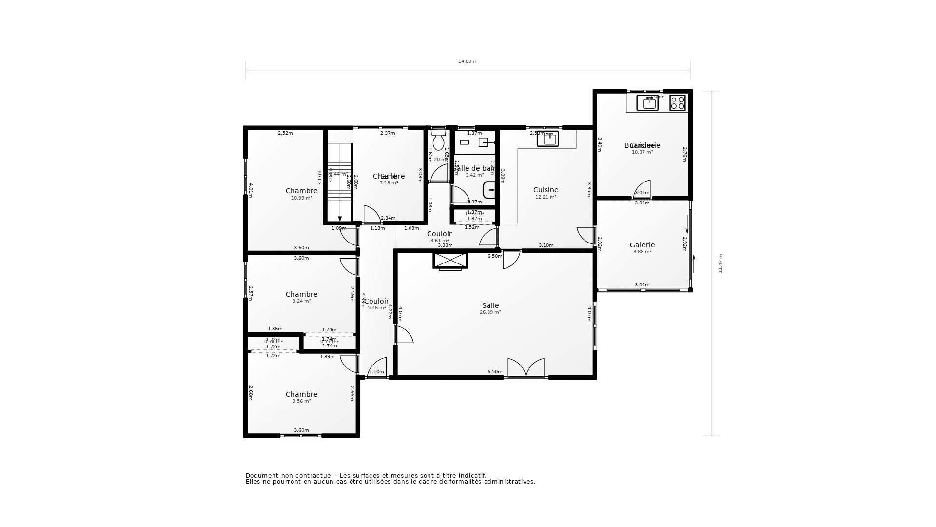 Vente Maison LABOUHEYRE - 7 pièces - 120 m² - (40210)