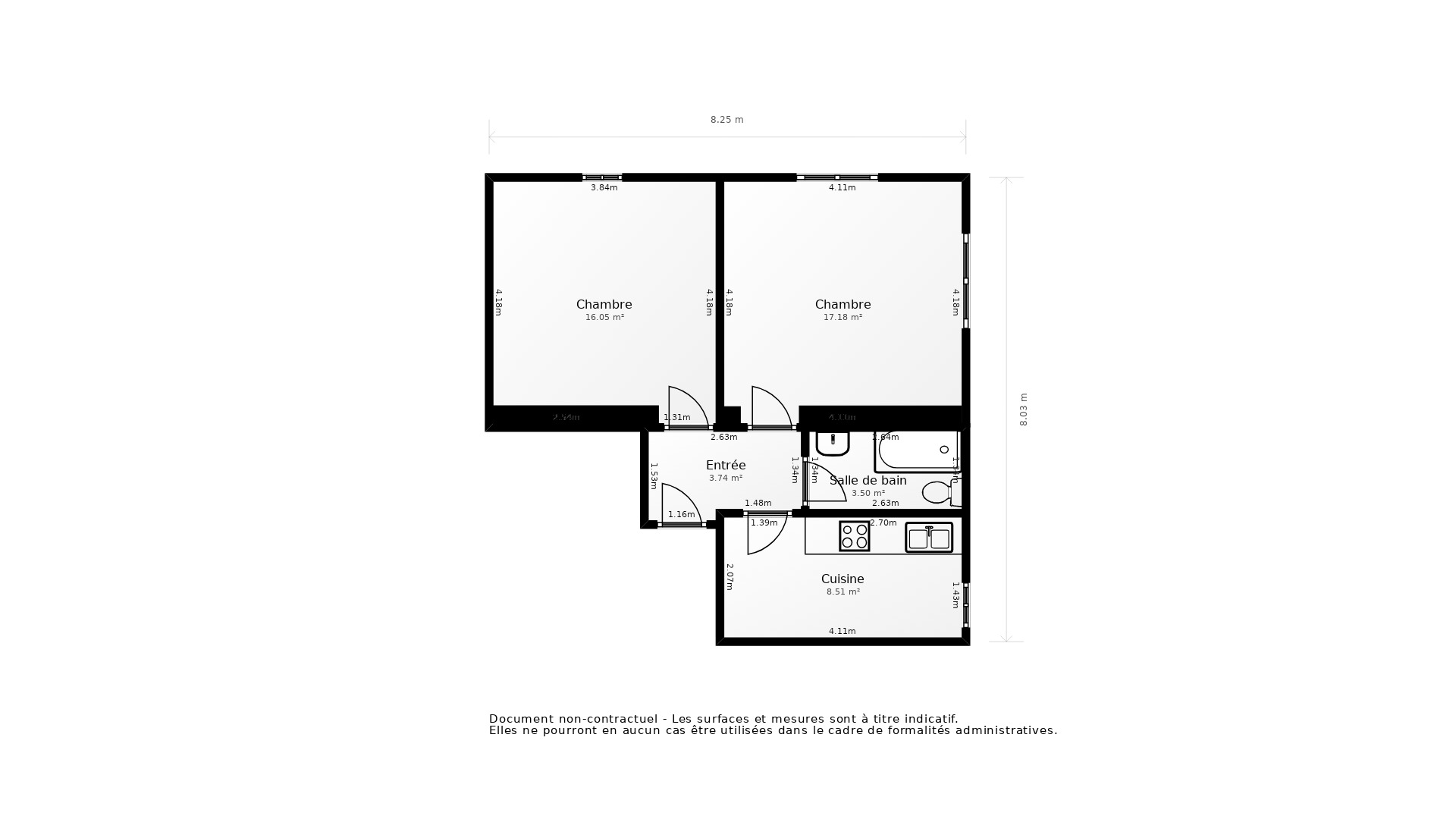 Vente Appartement BIARRITZ - 2 pièces - 44 m² - (64200)