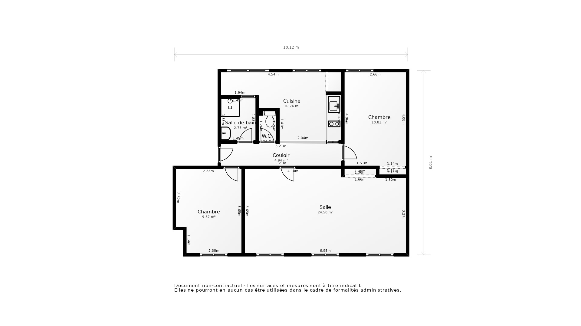 Vente Appartement LANNION - 3 pièces - 64,5 m² - (22300)