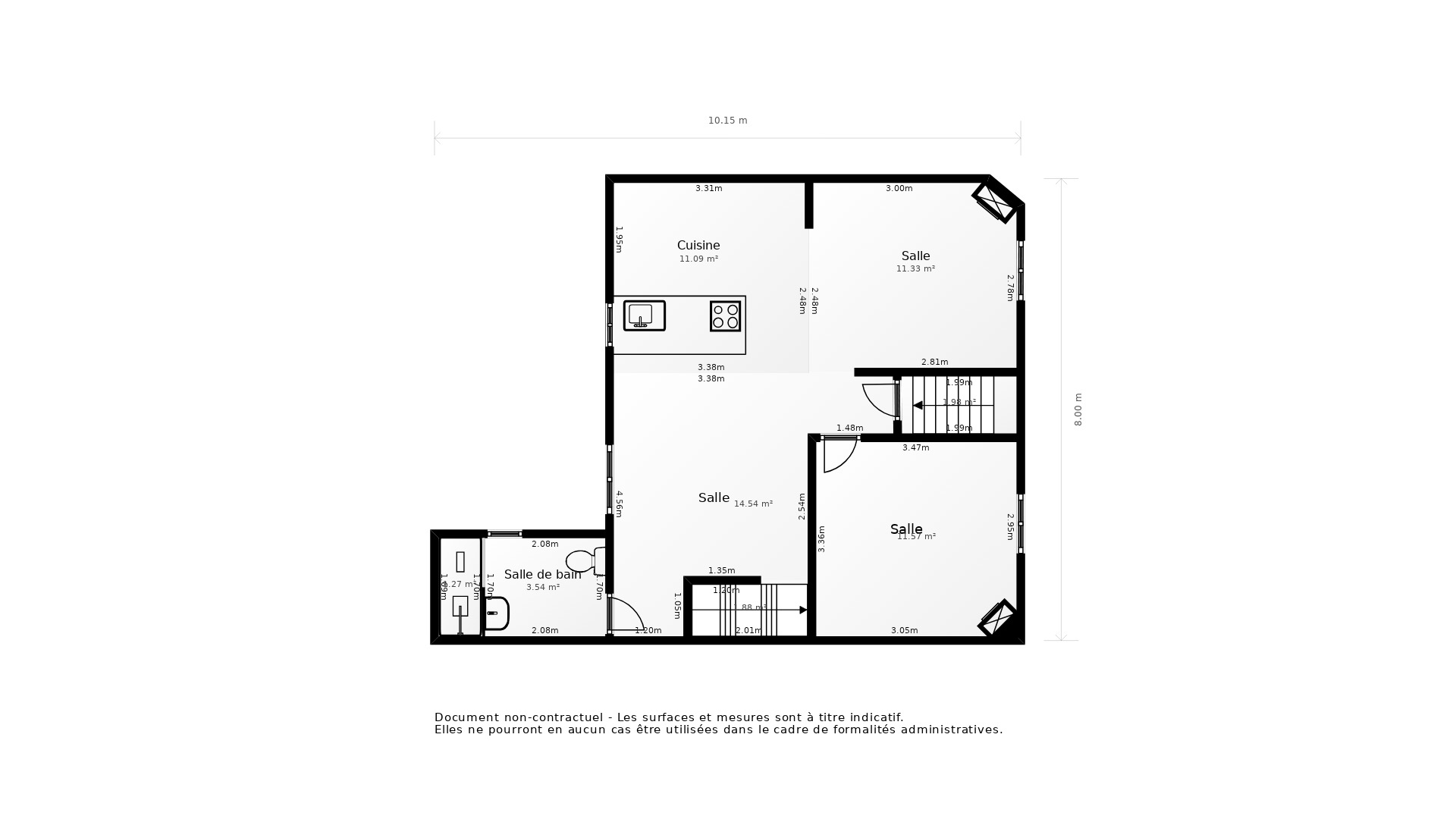 Vente Maison BORDEAUX - 5 pièces - 122 m² - (33000)