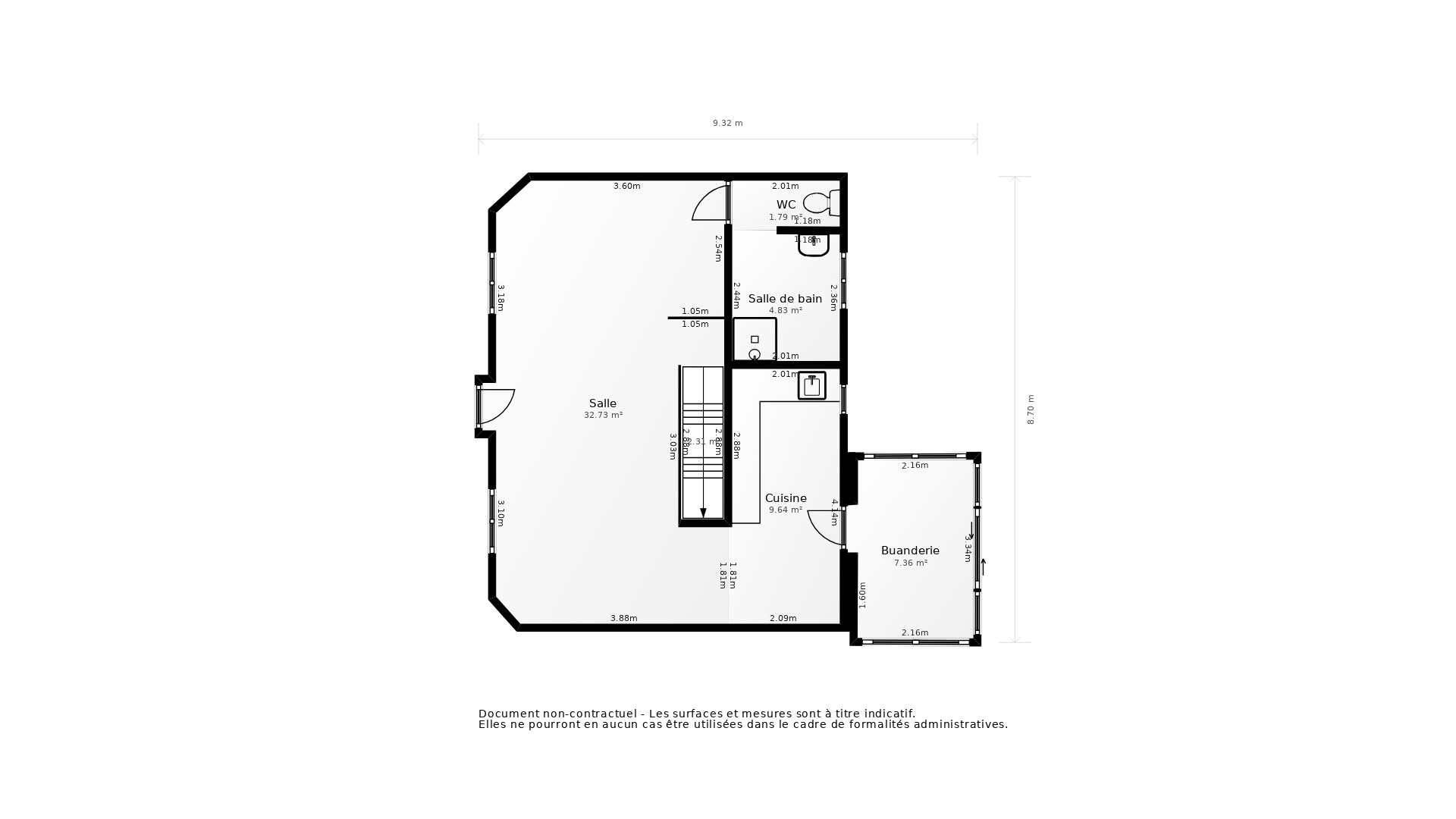 Vente Maison LE CONTROIS EN SOLOGNE - 2 pièces - 110 m² - (41120)