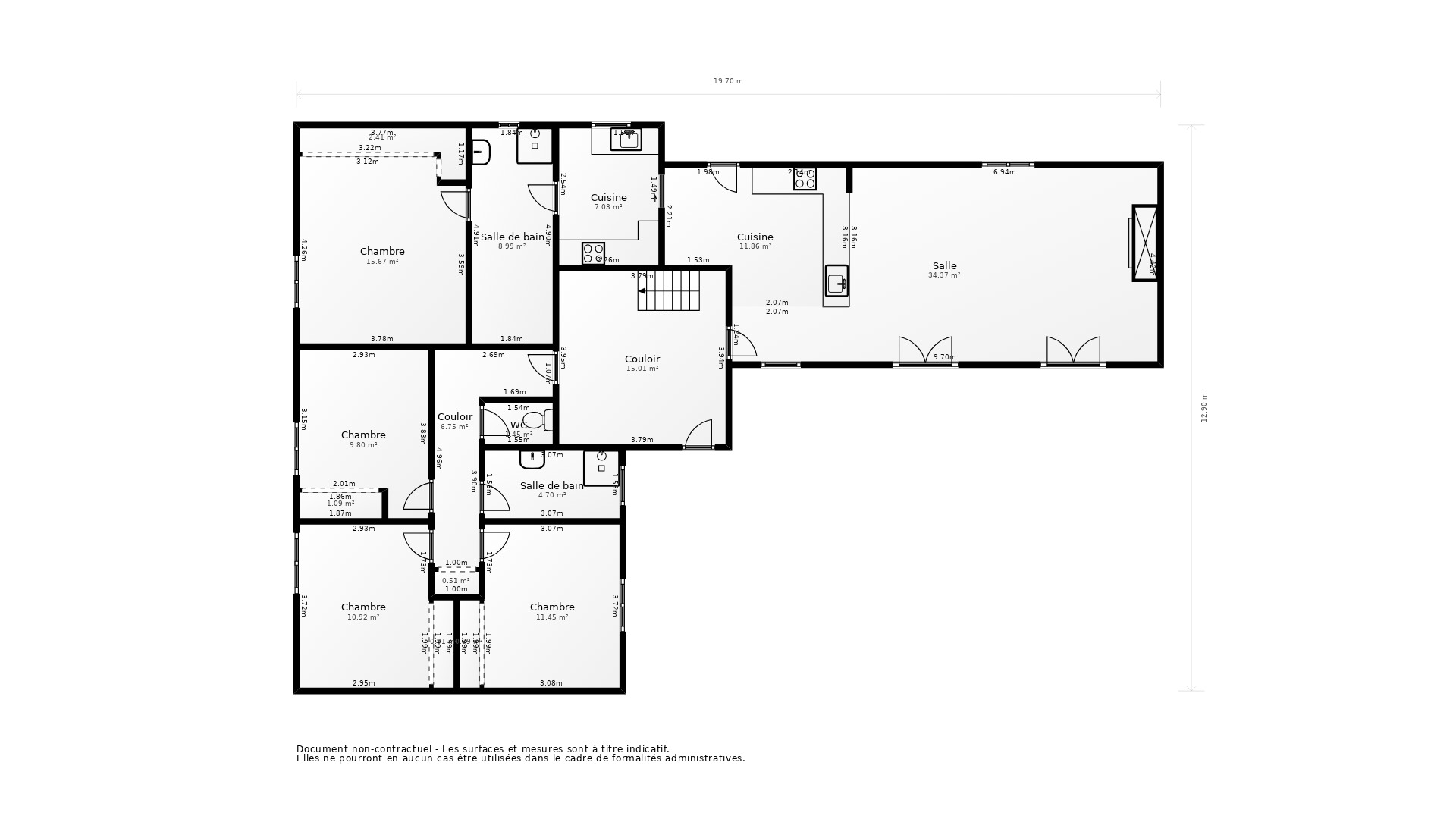 Vente Maison ST VINCENT SUR L ISLE - 6 pièces - 149 m² - (24420)