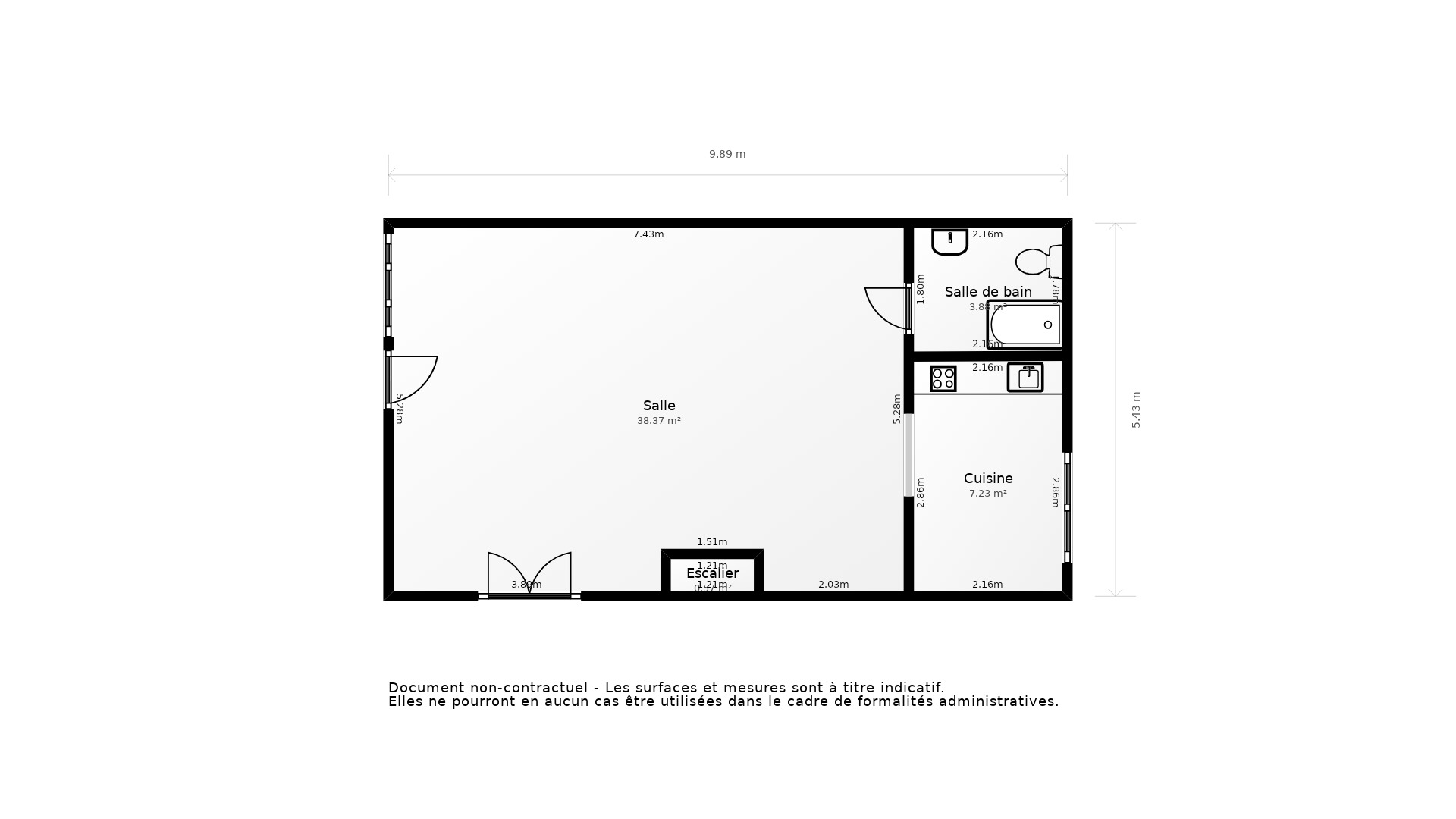 Vente Maison TAPONNAT FLEURIGNAC - 3 pièces - 81 m² - (16110)