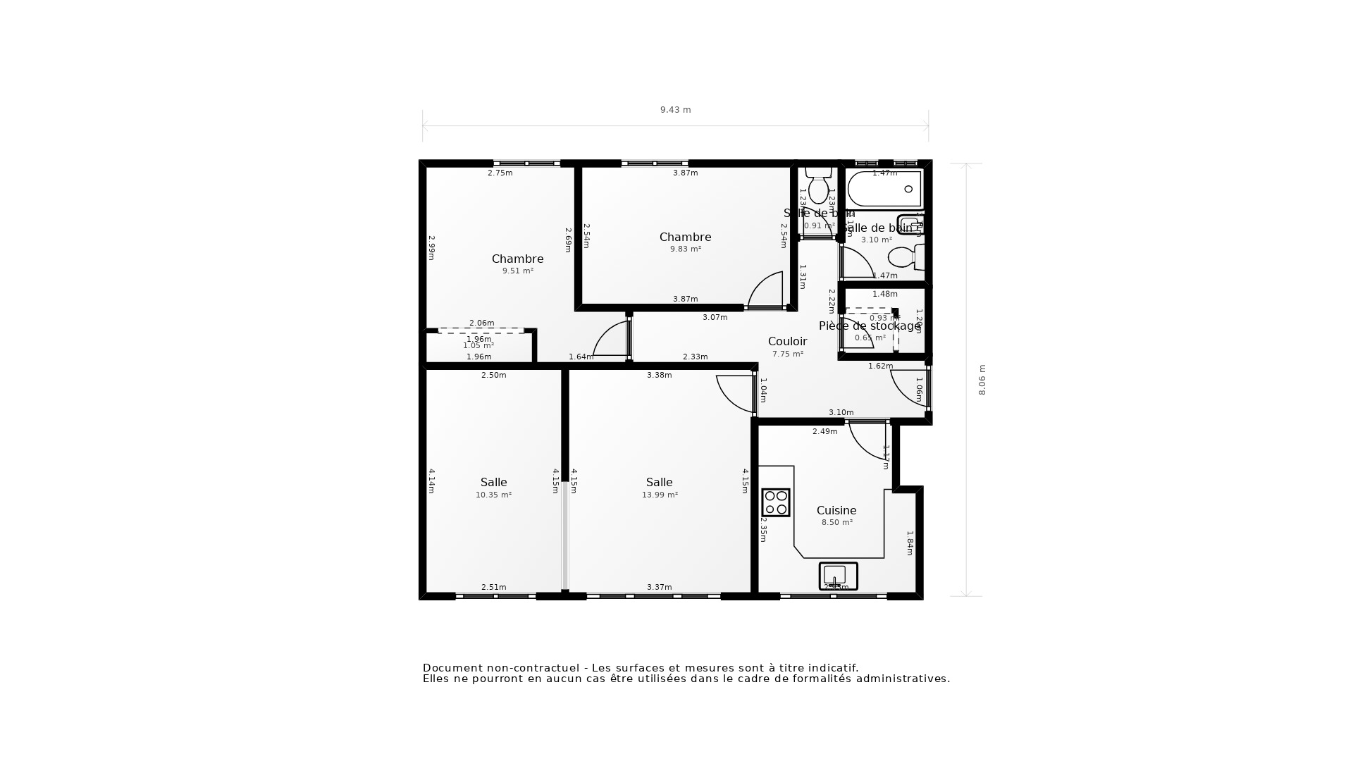 Vente Maison ECQUEVILLY - 3 pièces - 75 m² - (78920)