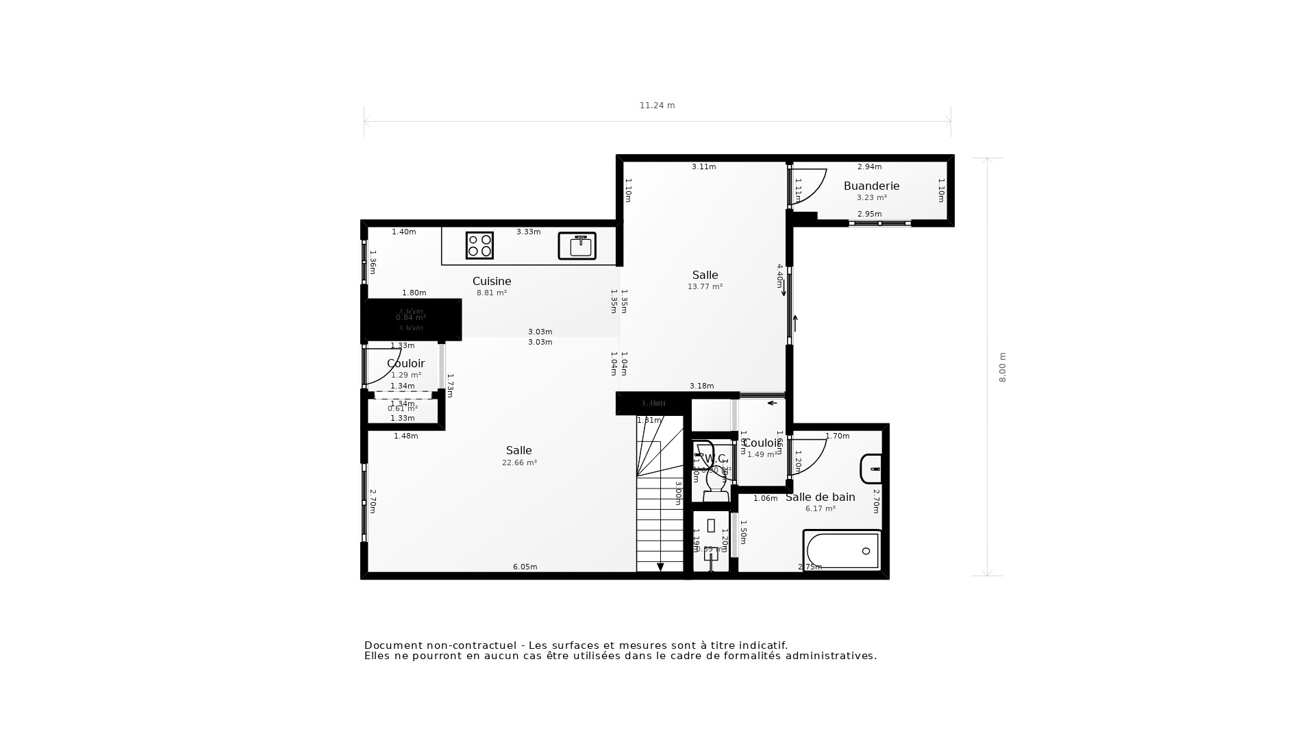 Vente Maison BORDEAUX - 5 pièces - 111 m² - (33800)