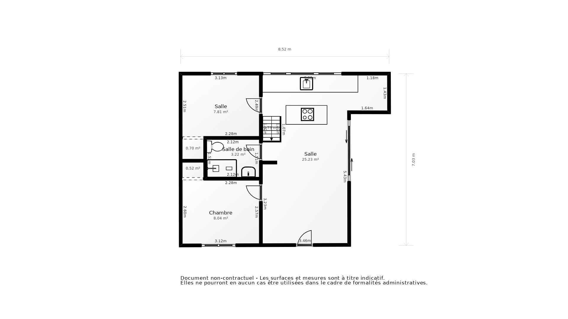 Vente Maison LANTON - 3 pièces - 53 m² - (33138)