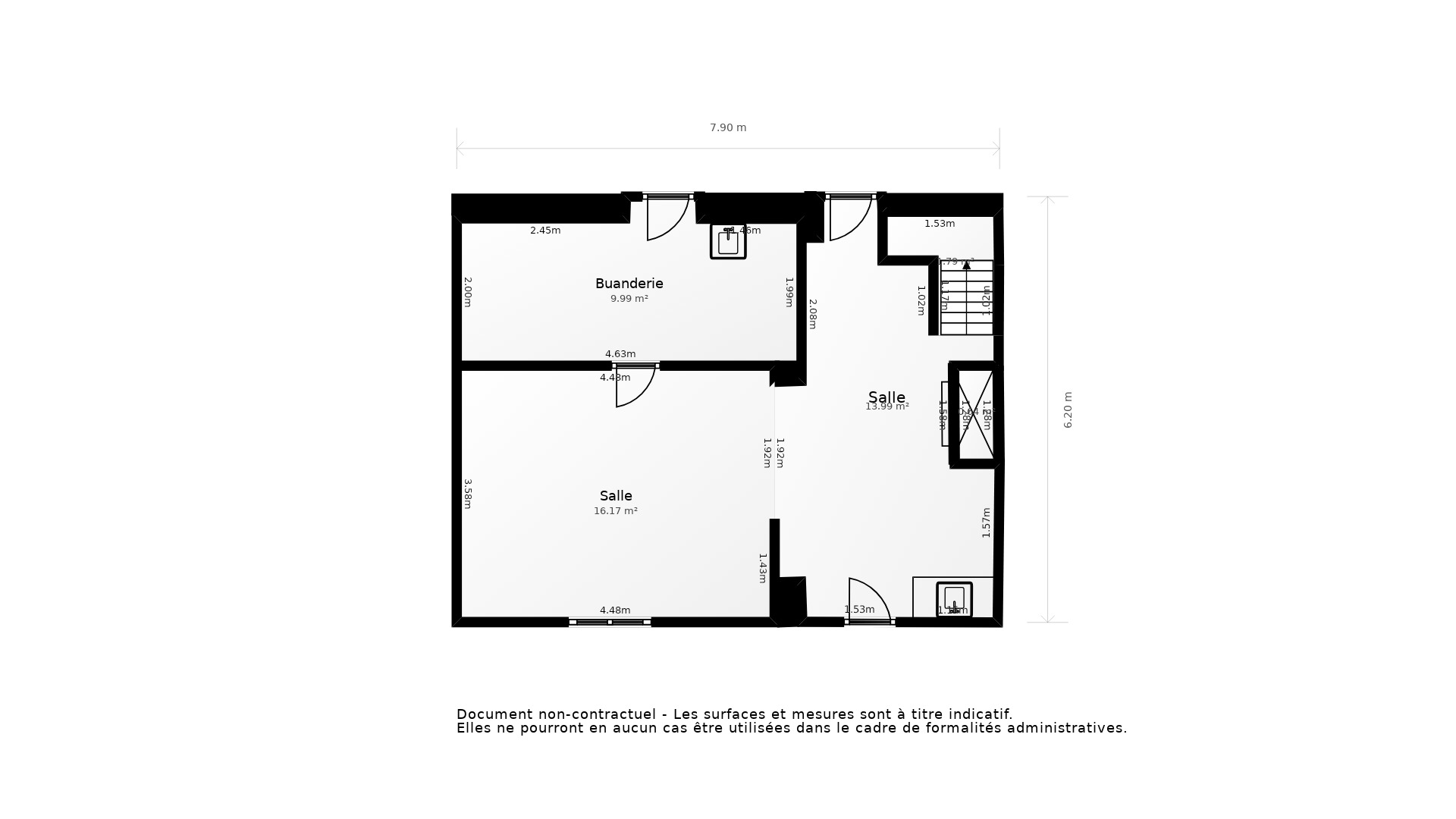 Vente Maison ST GEORGES D OLERON - 3 pièces - 93 m² - (17190)