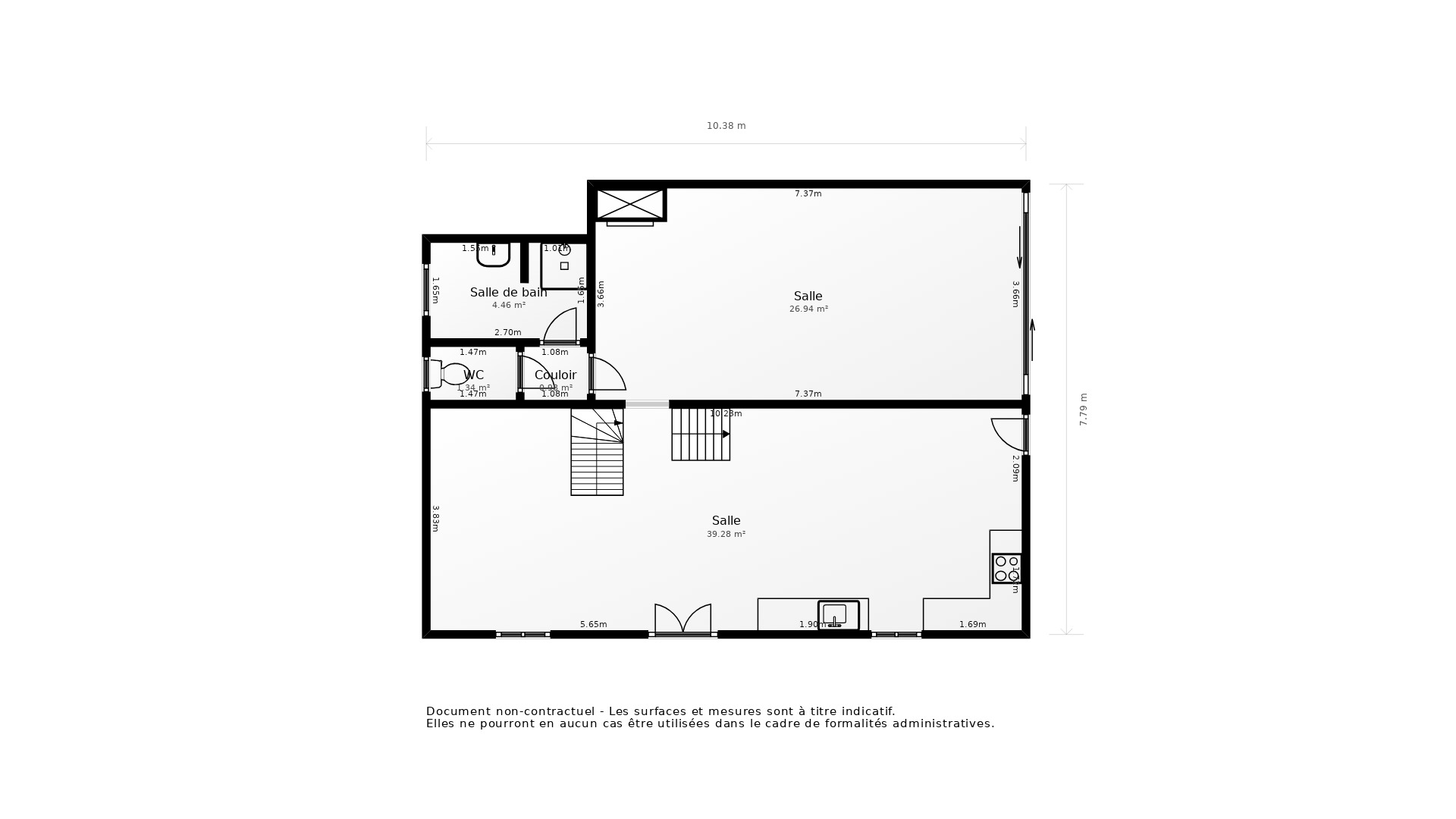 Vente Maison VIRAZEIL - 5 pièces - 128 m² - (47200)