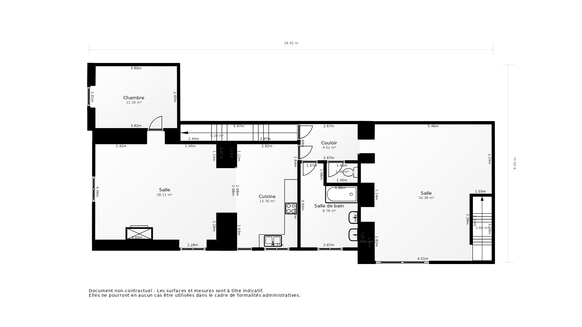 Vente Maison GIBOURNE - 7 pièces - 145 m² - (17160)