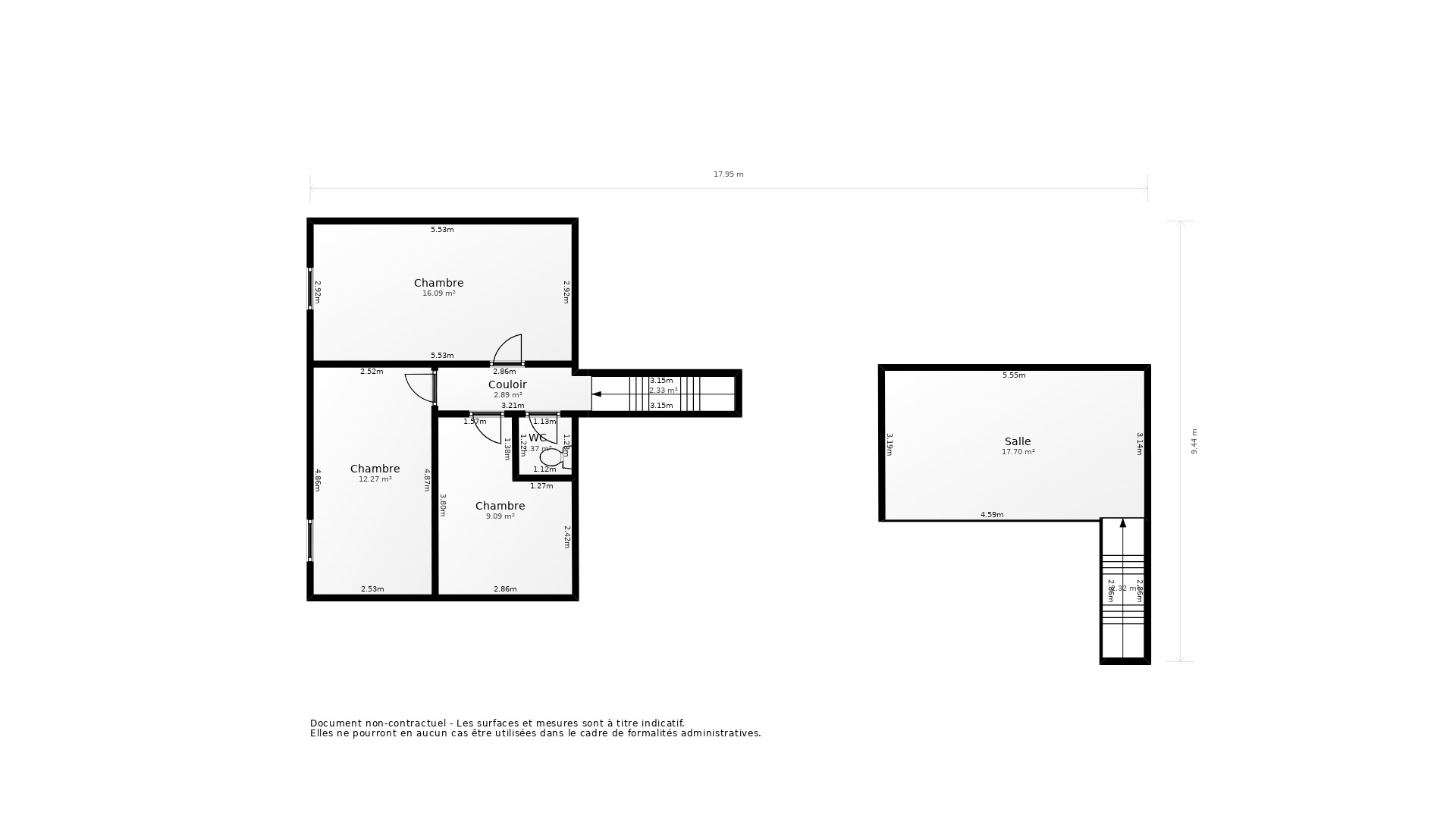 Vente Maison GIBOURNE - 7 pièces - 145 m² - (17160)