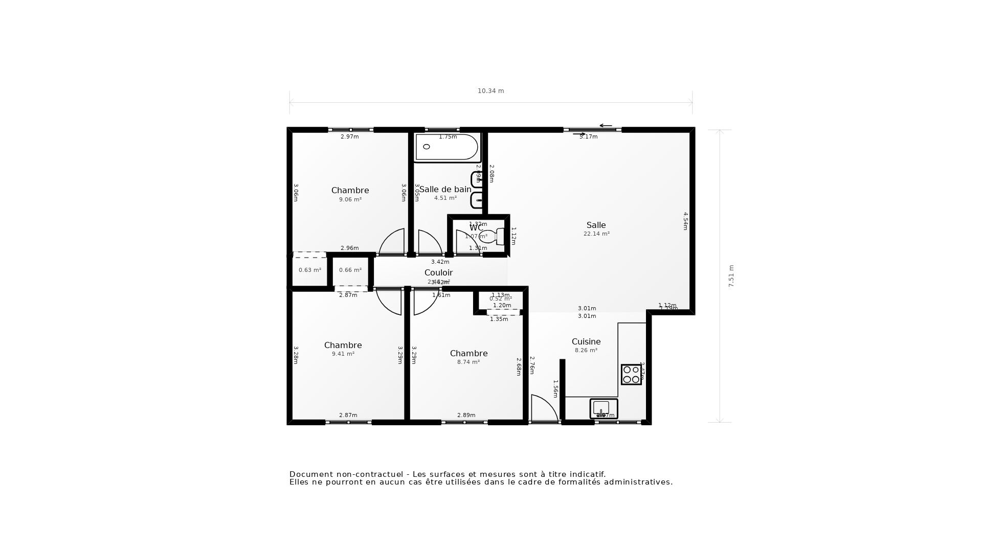 Vente Maison GAURIAGUET - 4 pièces - 80 m² - (33240)