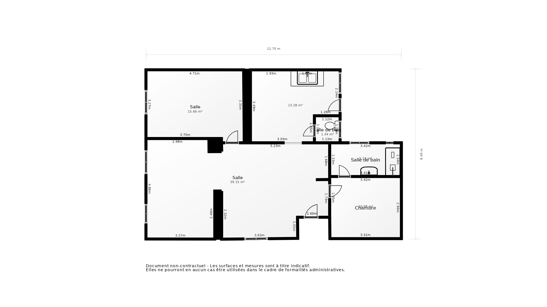 Vente Maison ST CIERS D ABZAC - 3 pièces - 86 m² - (33910)