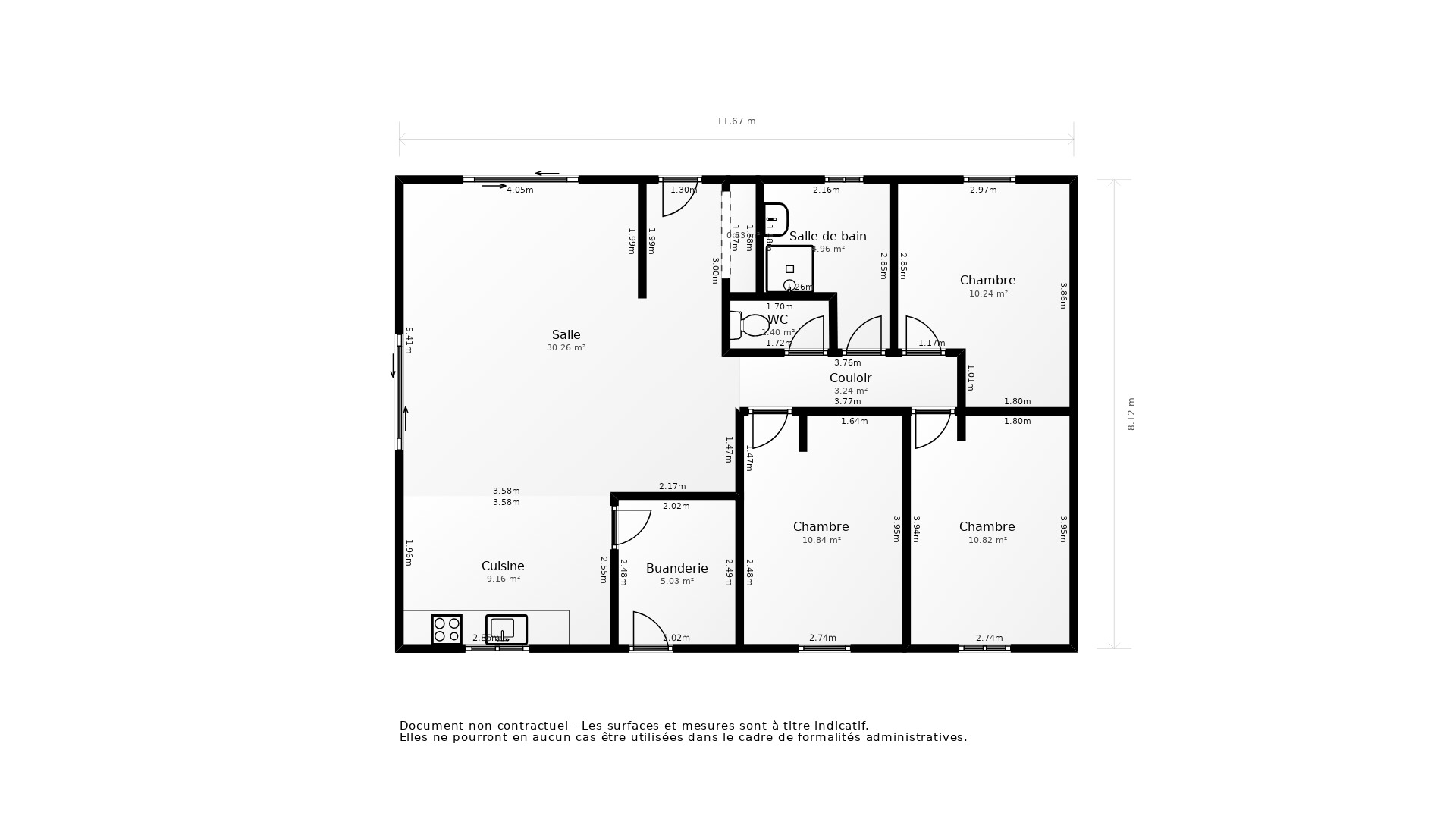 Vente Maison VAYRES - 4 pièces - 94 m² - (33870)
