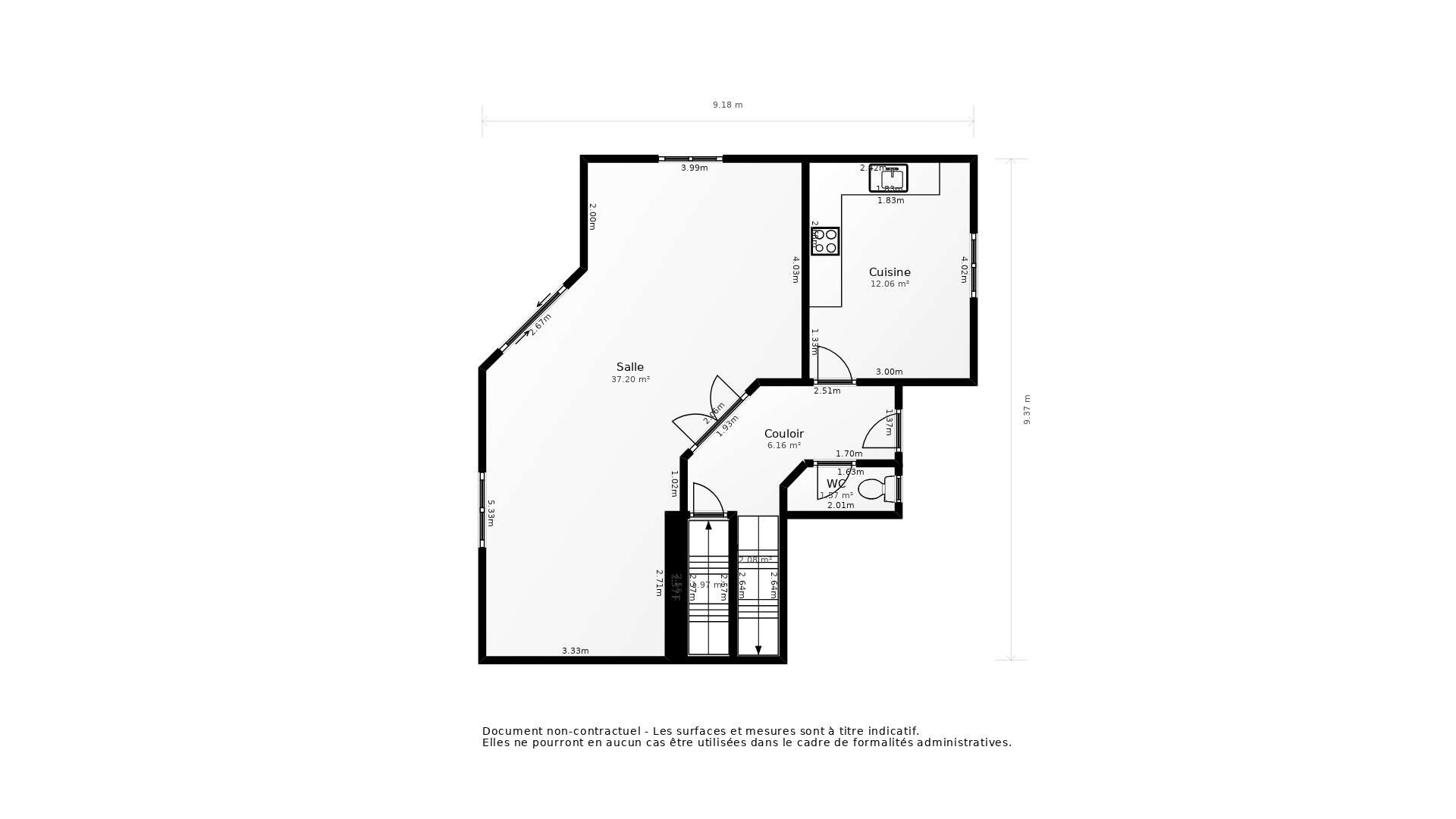 Vente Maison PUYMOYEN - 5 pièces - 122 m² - (16400)