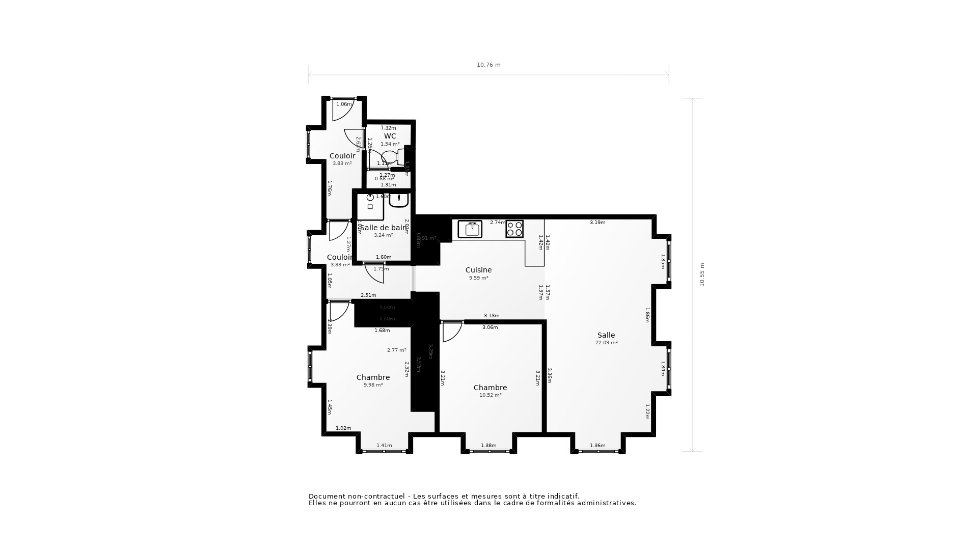 Vente Appartement ANCENIS ST GEREON - 3 pièces - 70 m² - (44150)