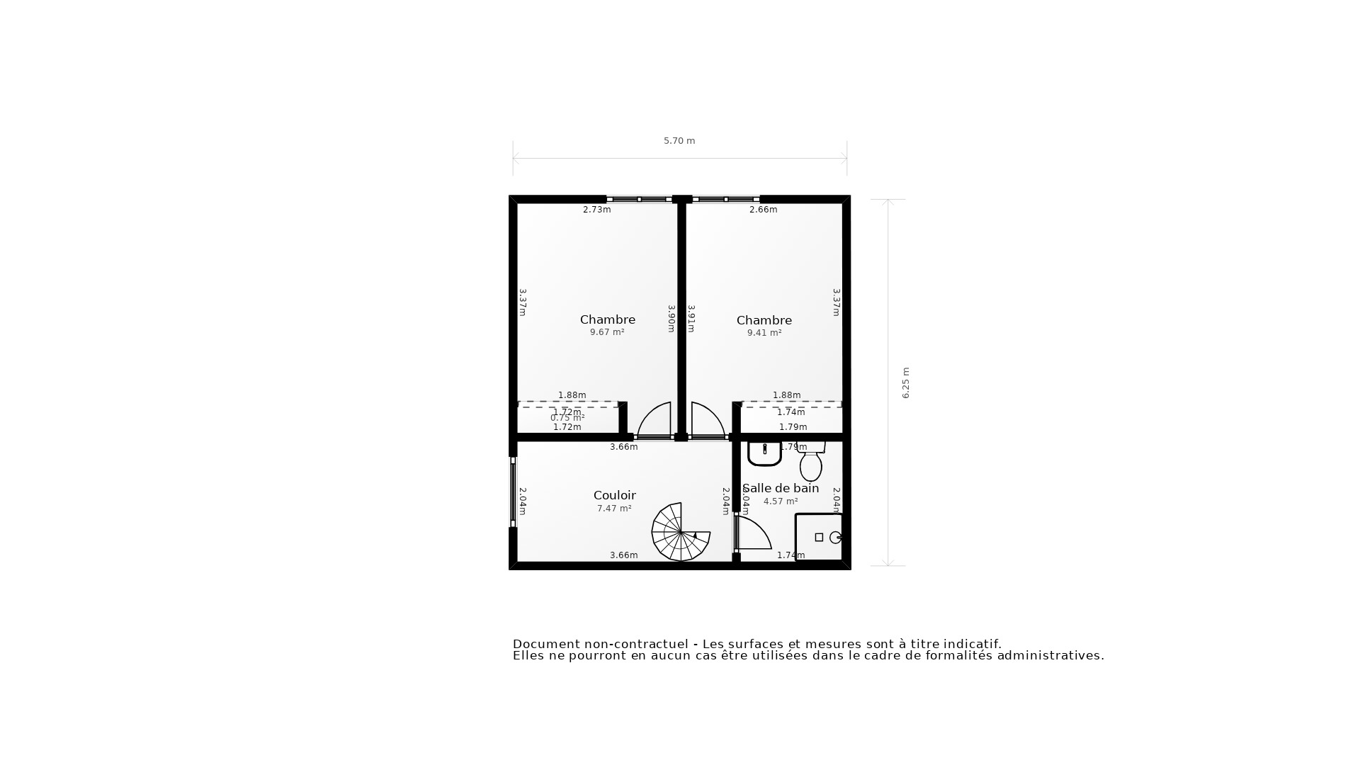 Vente Appartement MONTPELLIER - 4 pièces - 77 m² - (34070)