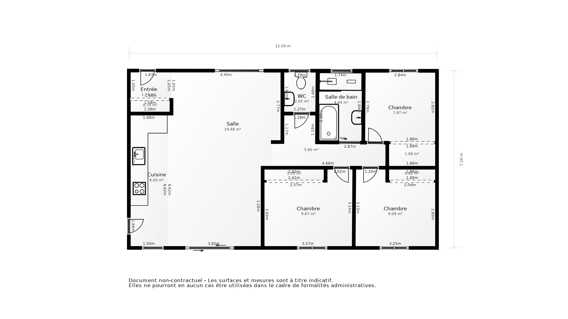 Vente Maison LAGLORIEUSE - 4 pièces - 94 m² - (40090)
