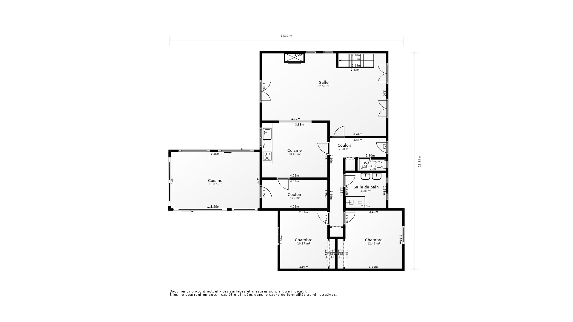 Vente Maison ST GERMAIN DU PUCH - 6 pièces - 143 m² - (33750)