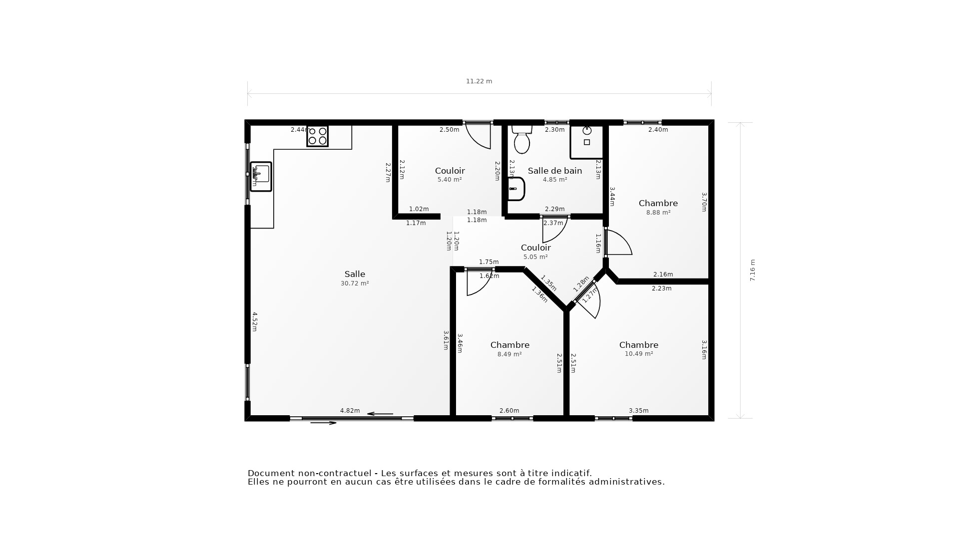 Vente Maison PLOUGUERNEAU - 5 pièces - 78 m² - (29880)