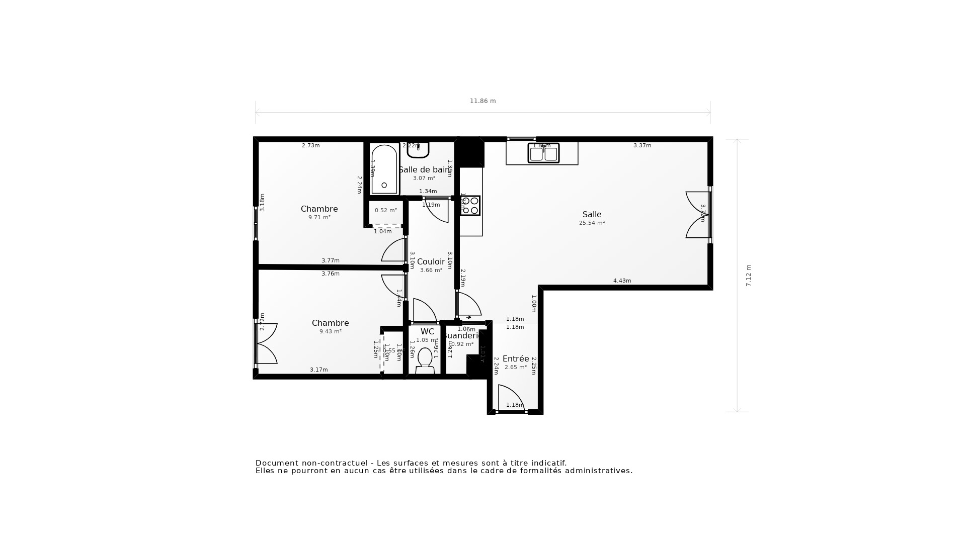 Vente Appartement LE TEICH - 3 pièces - 61 m² - (33470)
