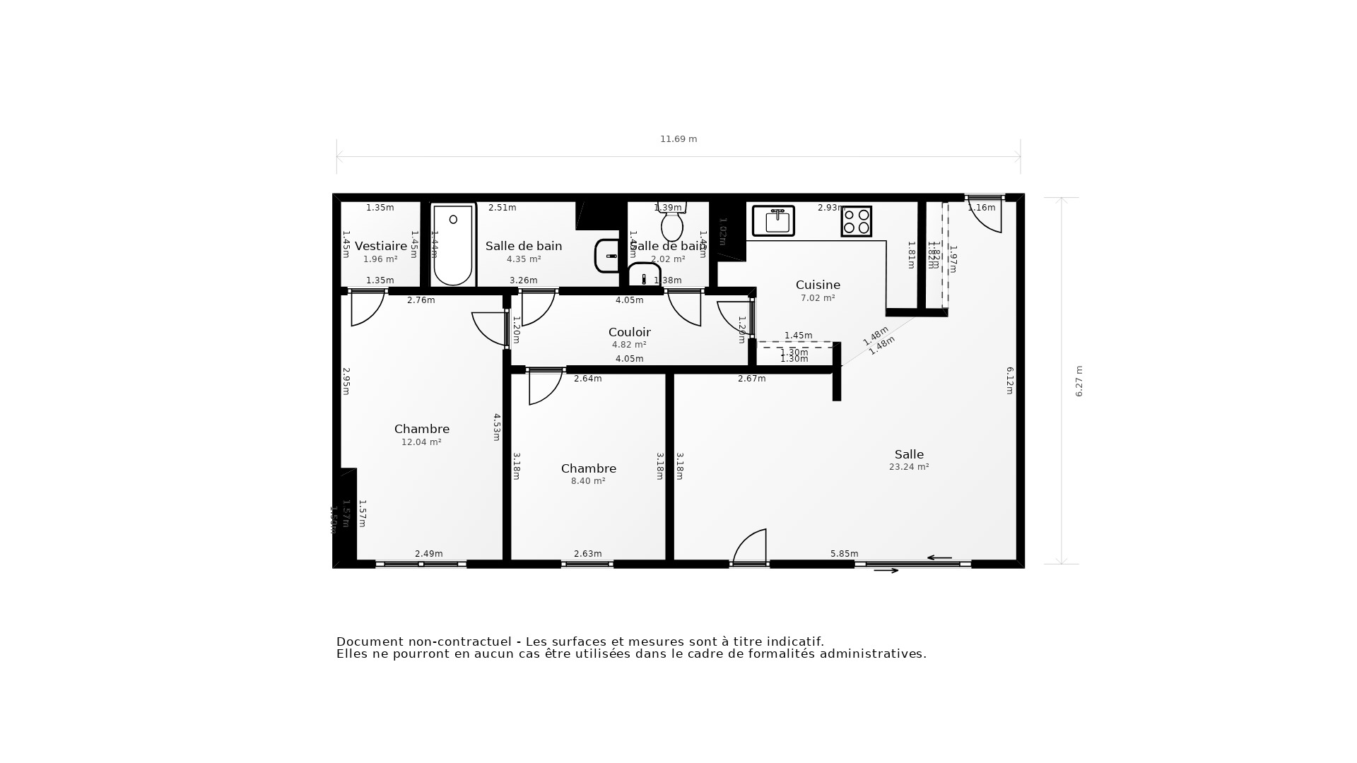 Vente Appartement MANTES LA VILLE - 4 pièces - 70 m² - (78711)