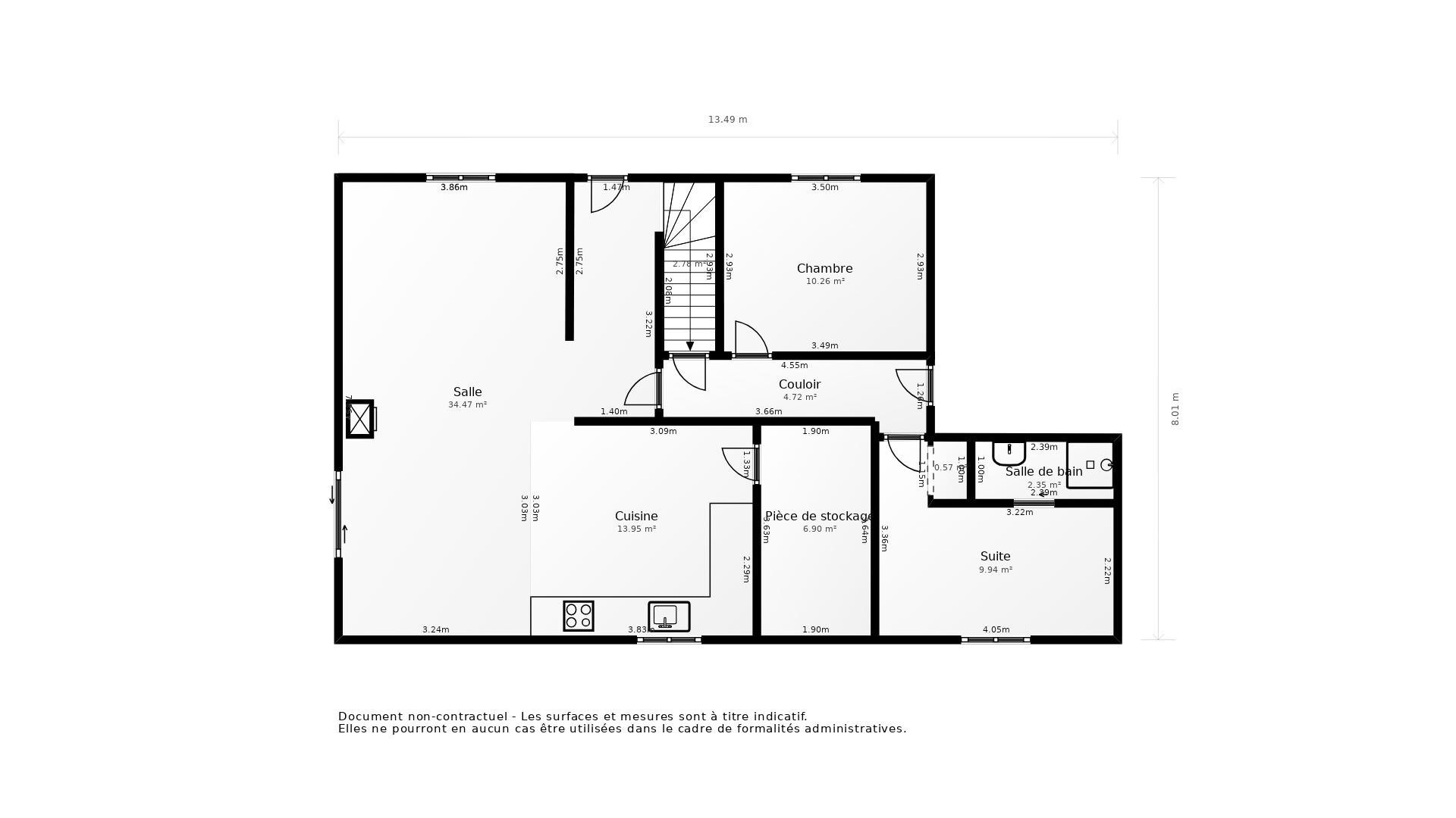 Vente Maison COMBRIT - 6 pièces - 122 m² - (29120)
