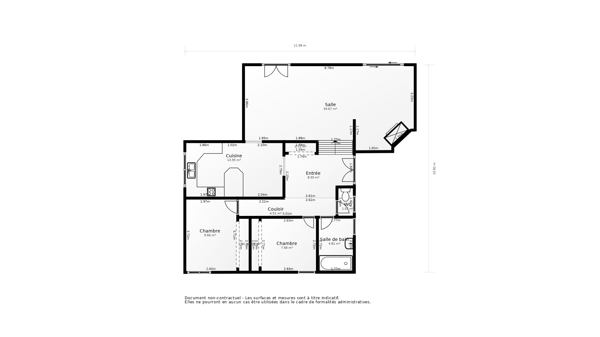 Vente Maison MONT DE MARSAN - 4 pièces - 119 m² - (40000)