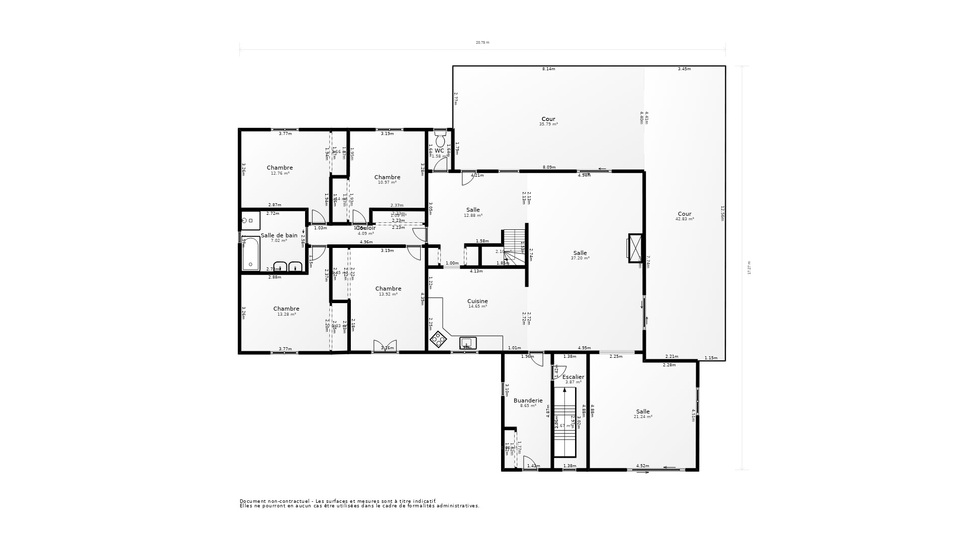 Vente Maison BERSON - 7 pièces - 170 m² - (33390)