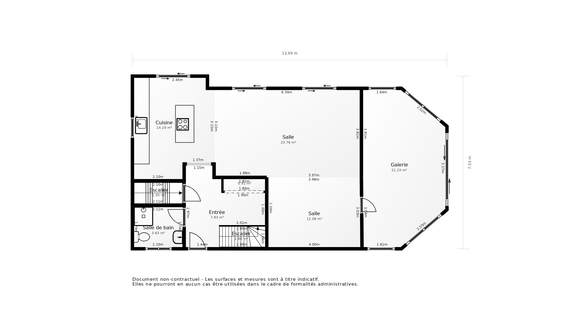 Vente Maison PLOUEDERN - 5 pièces - 125 m² - (29800)