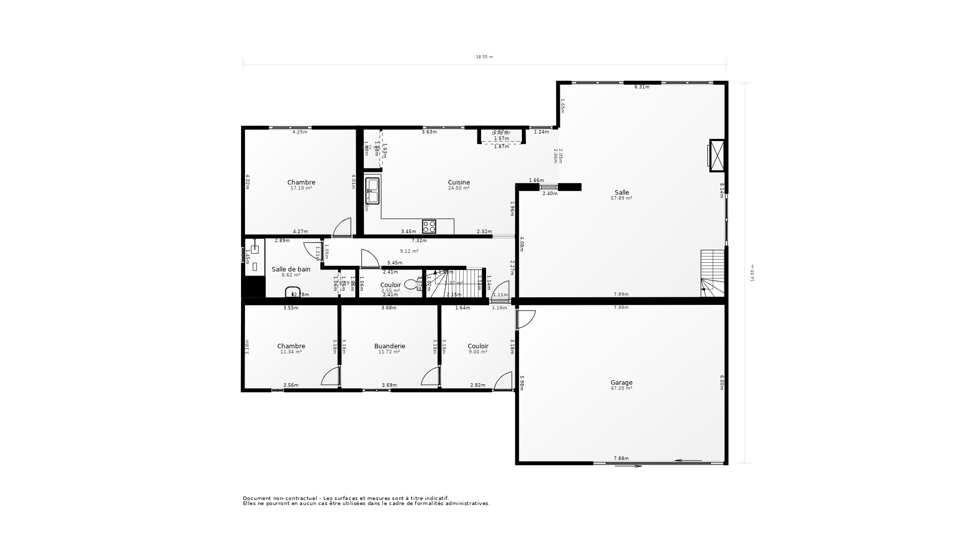 Vente Maison CERE LA RONDE - 6 pièces - 173 m² - (37460)