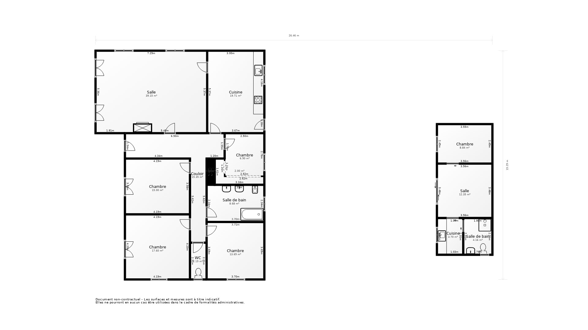 Vente Maison PORT STE FOY ET PONCHAPT - 6 pièces - 125 m² - (33220)
