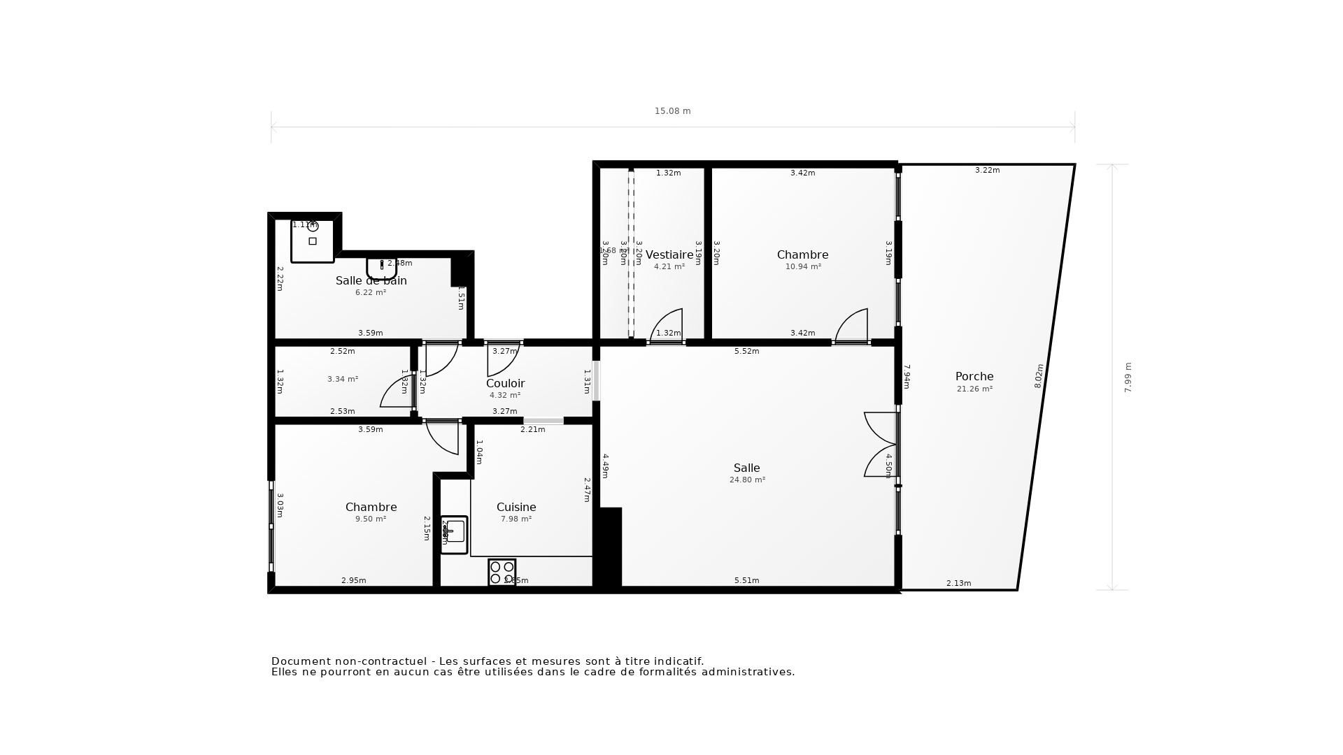 Vente Appartement BENODET - 3 pièces - 67 m² - (29950)