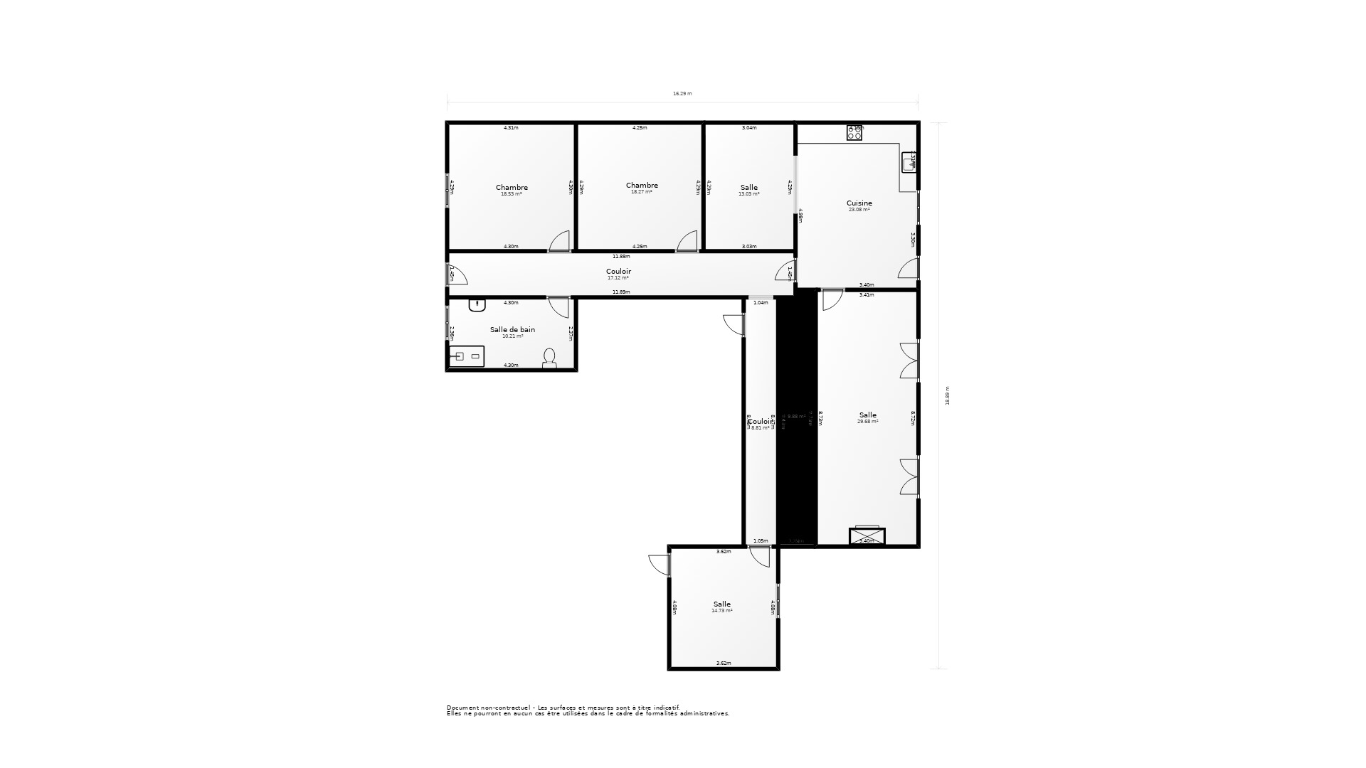 Vente Maison JUIGNAC - 6 pièces - 188 m² - (16190)