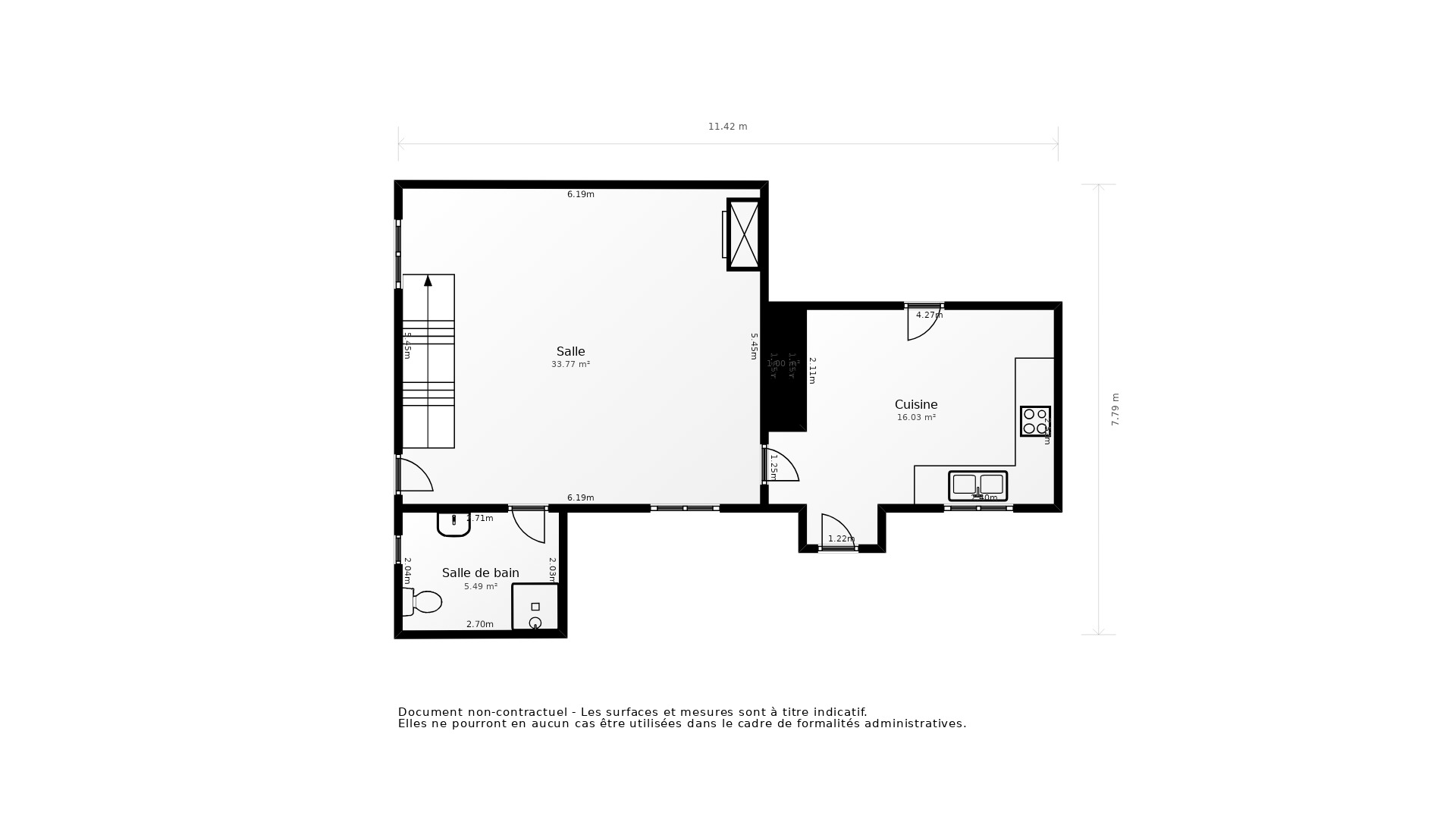 Vente Maison SENTENAC DE SEROU - 5 pièces - 135 m² - (09240)