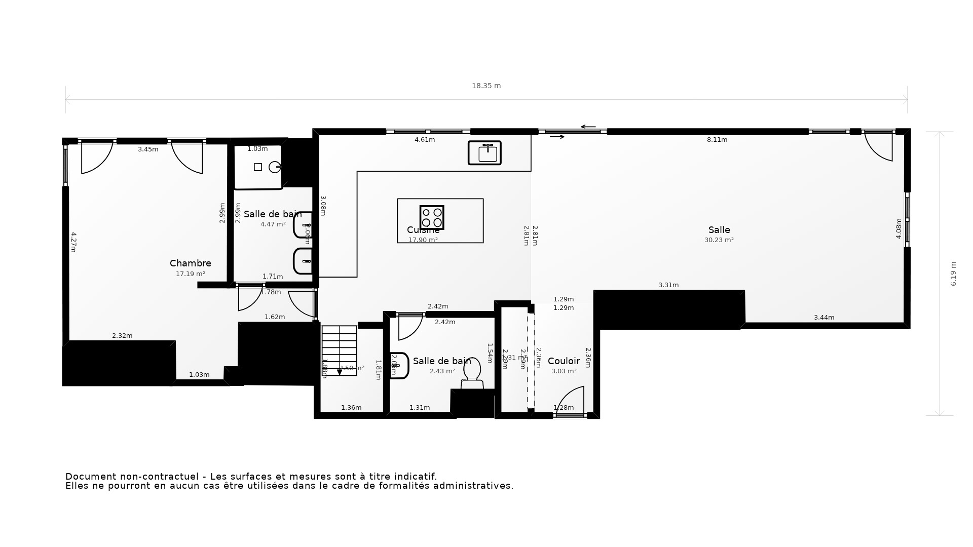 Vente Appartement LYON 03 - 4 pièces - 120 m² - (69003)